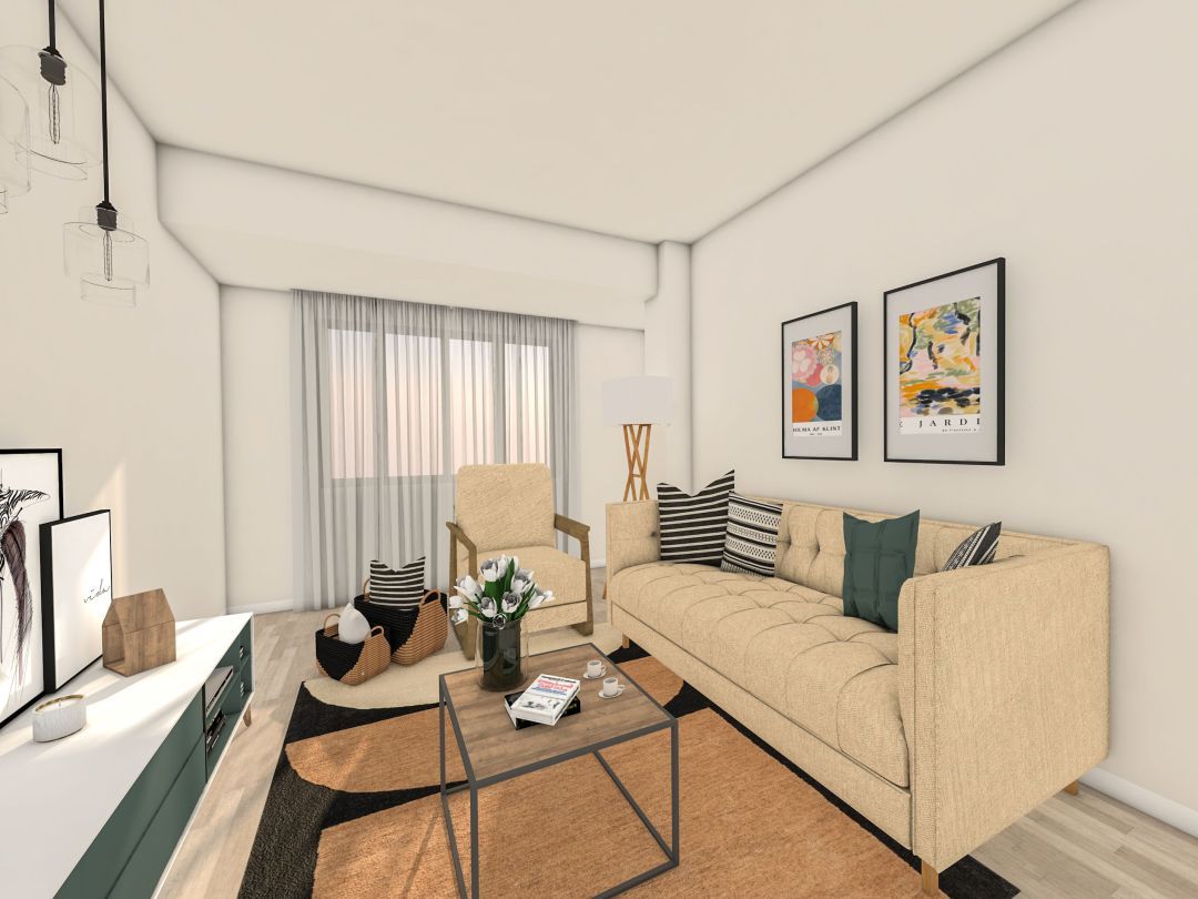 Sala d'estar de Pis en venda en Vitoria - Gasteiz amb Calefacció, Parquet i Terrassa