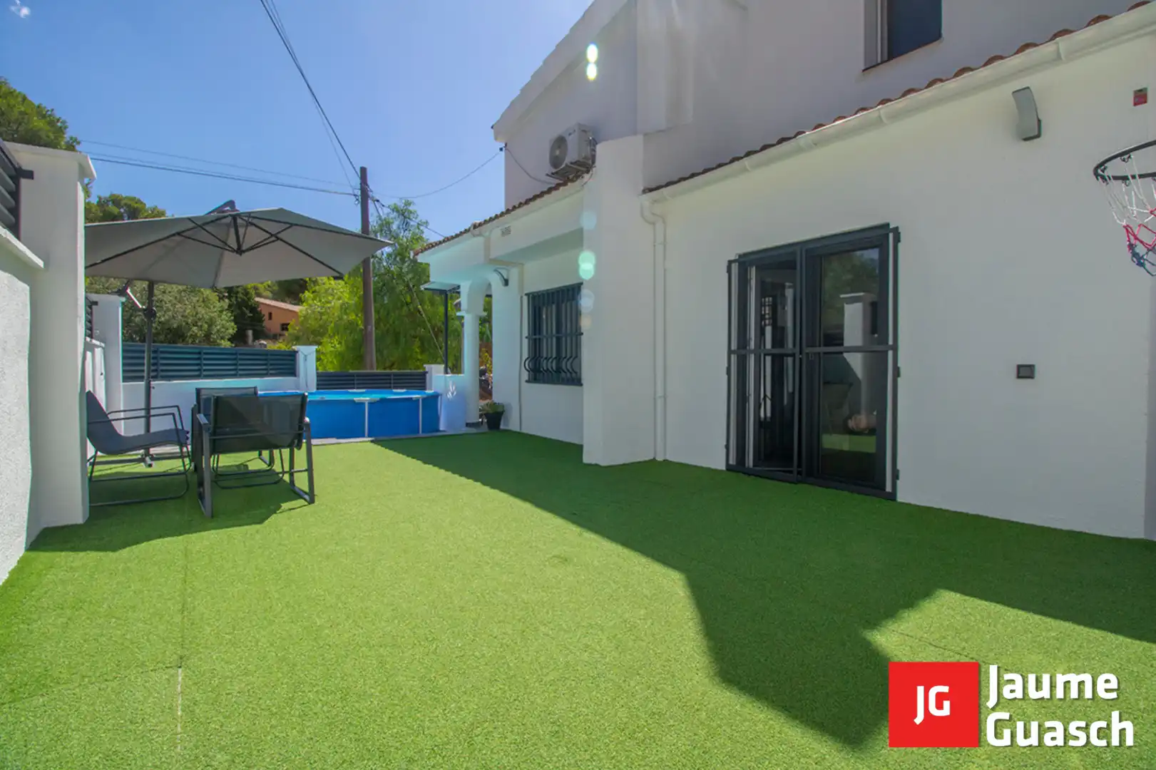 Terrace of Detached homes for sale in La Pobla de Montornès    with Heating, Private garden and Parquet flooring