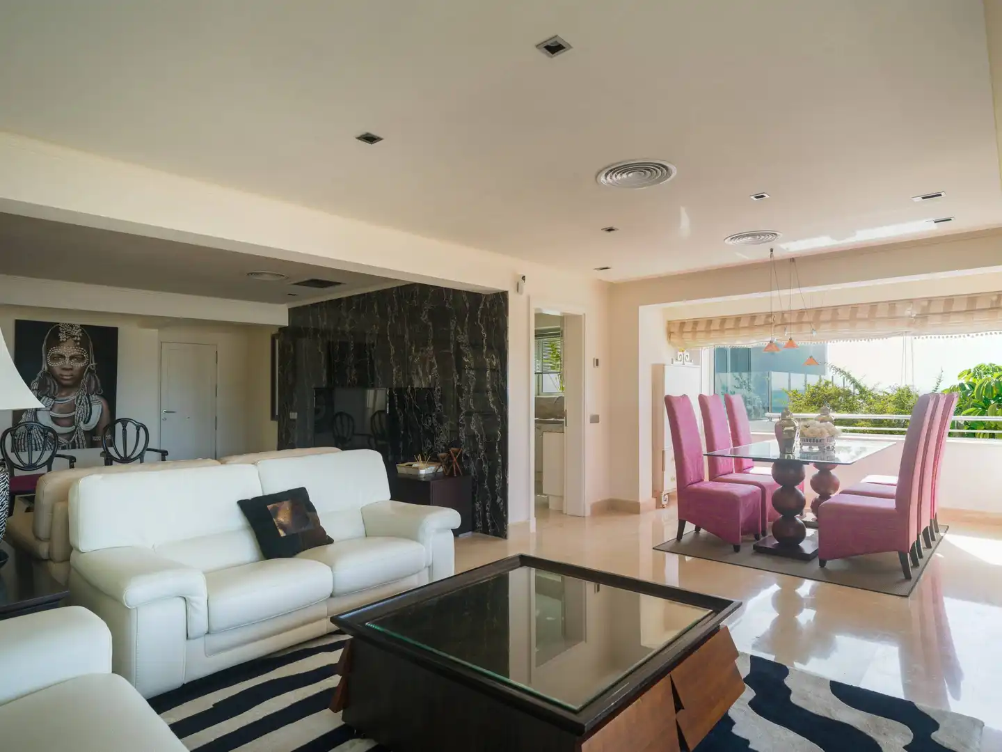 Sala de estar de Casa o chalet en venta en San Bartolomé de Tirajana con Aire acondicionado, Amueblado y Jacuzzi