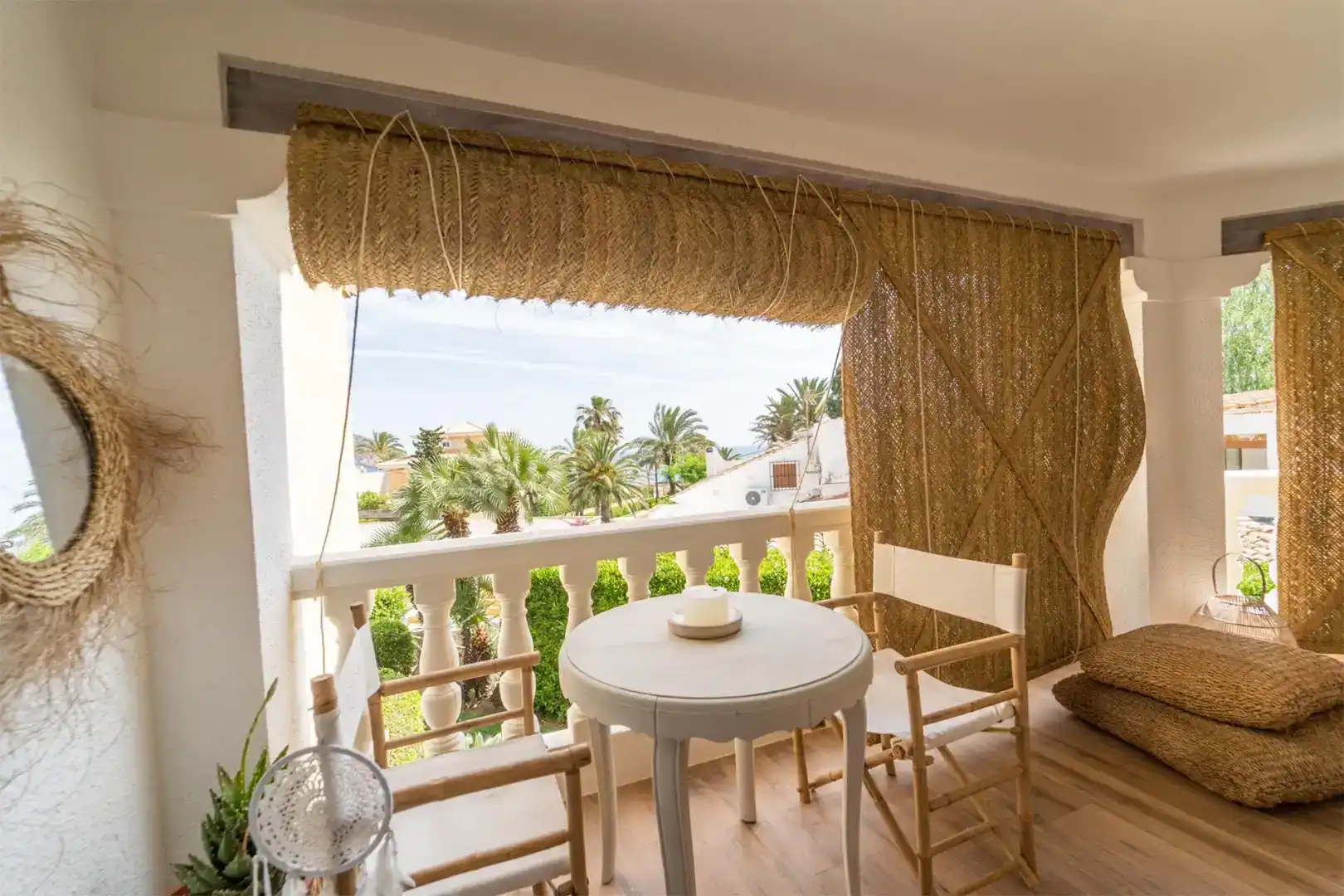 Terrasse von Wohnung zur Miete in Jávea / Xàbia mit Klimaanlage und Balkon