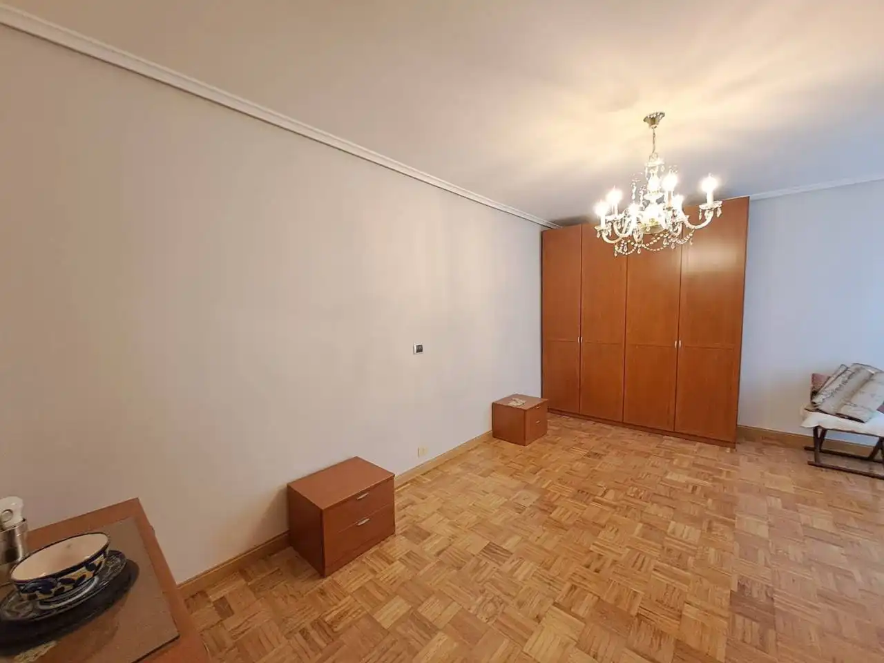 Schlafzimmer von Wohnung zur Miete in Burgos mit Heizung, Parkett und Abstellraum