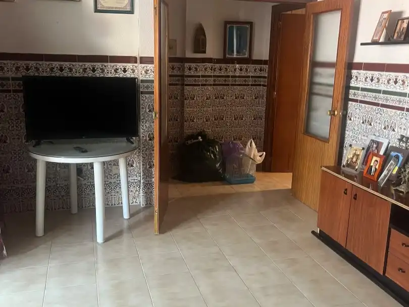 Living room of Flat for sale in Marmolejo  with Terrace, Storage room and Furnished