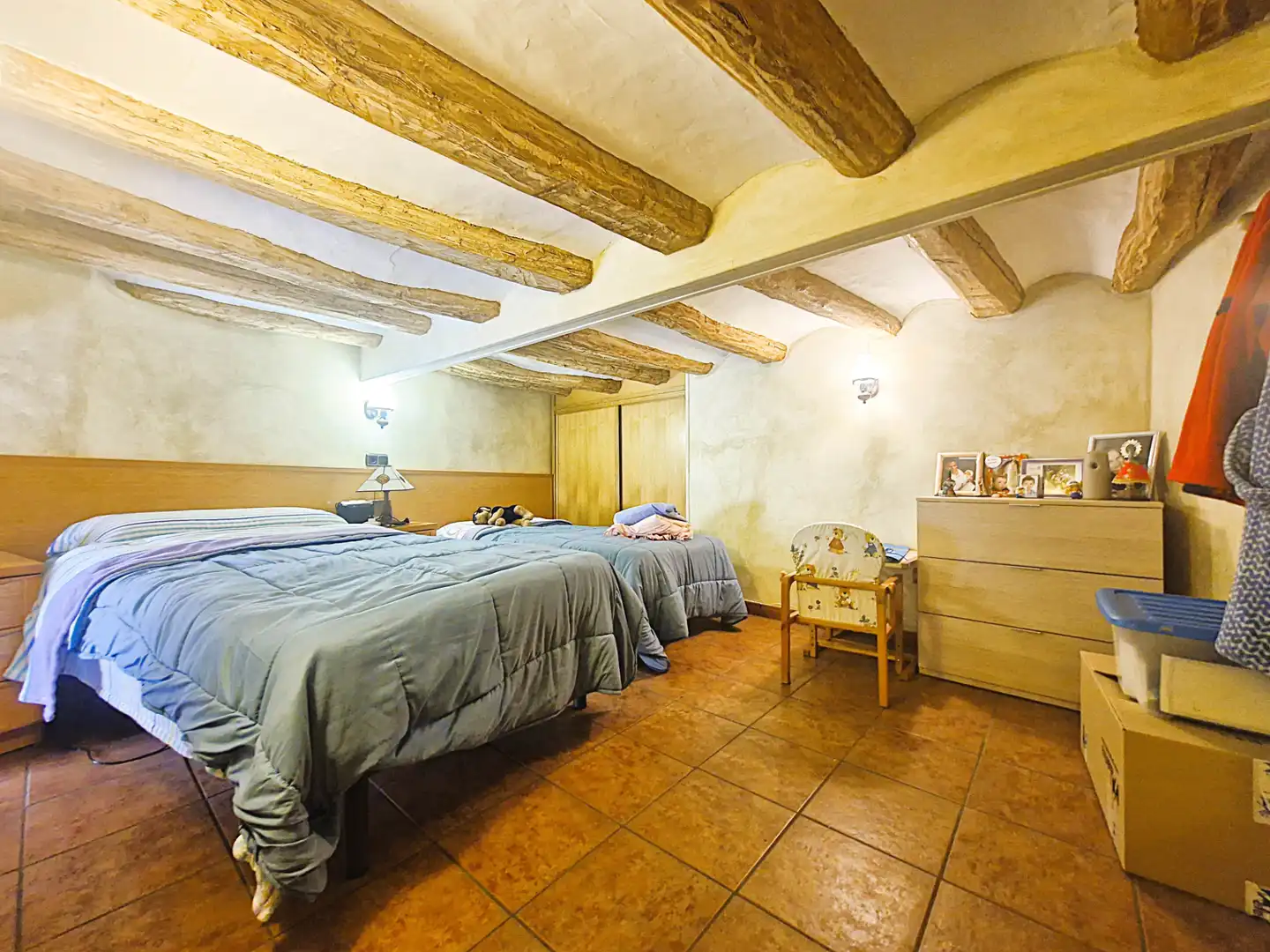 Bedroom of Detached homes for sale in Cornago  with Heating, Terrace and Storage room