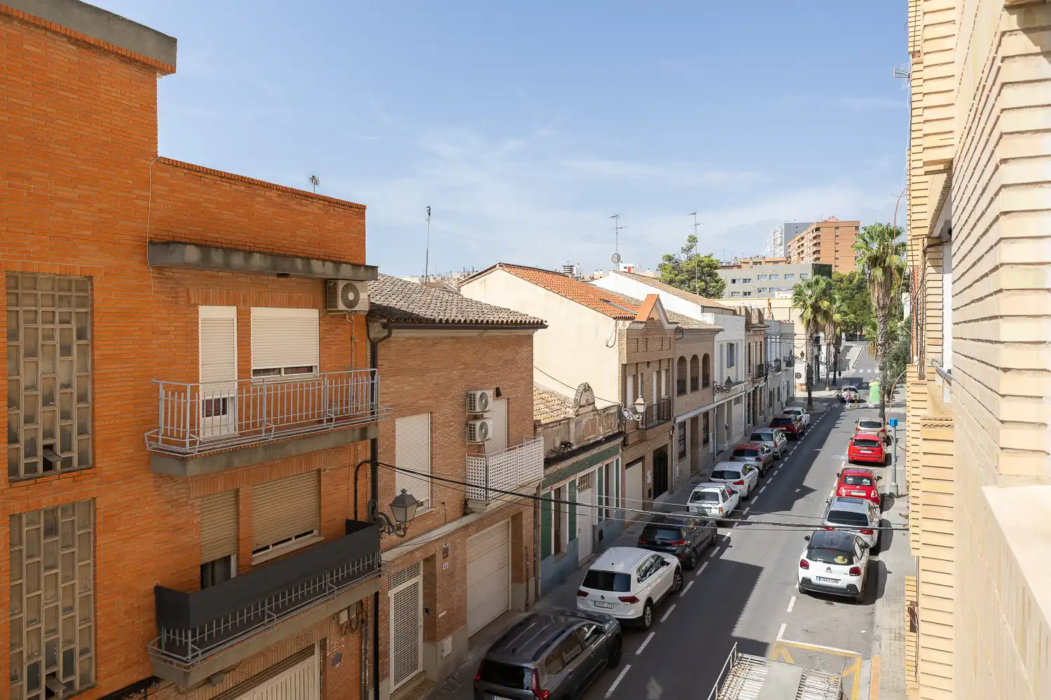 Exterior view of Flat for rent in Valencia  with Air Conditioner, Heating and Parquet flooring