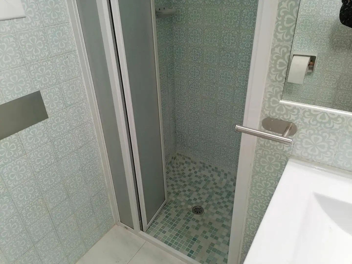 Baño de Apartamento de alquiler en  Palma de Mallorca con Aire acondicionado, Amueblado y Balcón