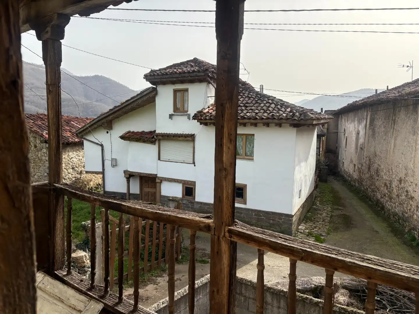 Vista exterior de Finca rústica en venta en Quirós con Terraza y Balcón