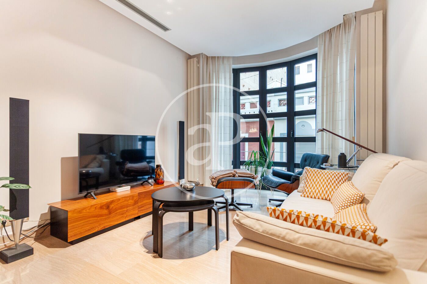 Sala d'estar de Casa o xalet en venda en Castellón de la Plana / Castelló de la Plana amb Aire condicionat, Calefacció i Traster