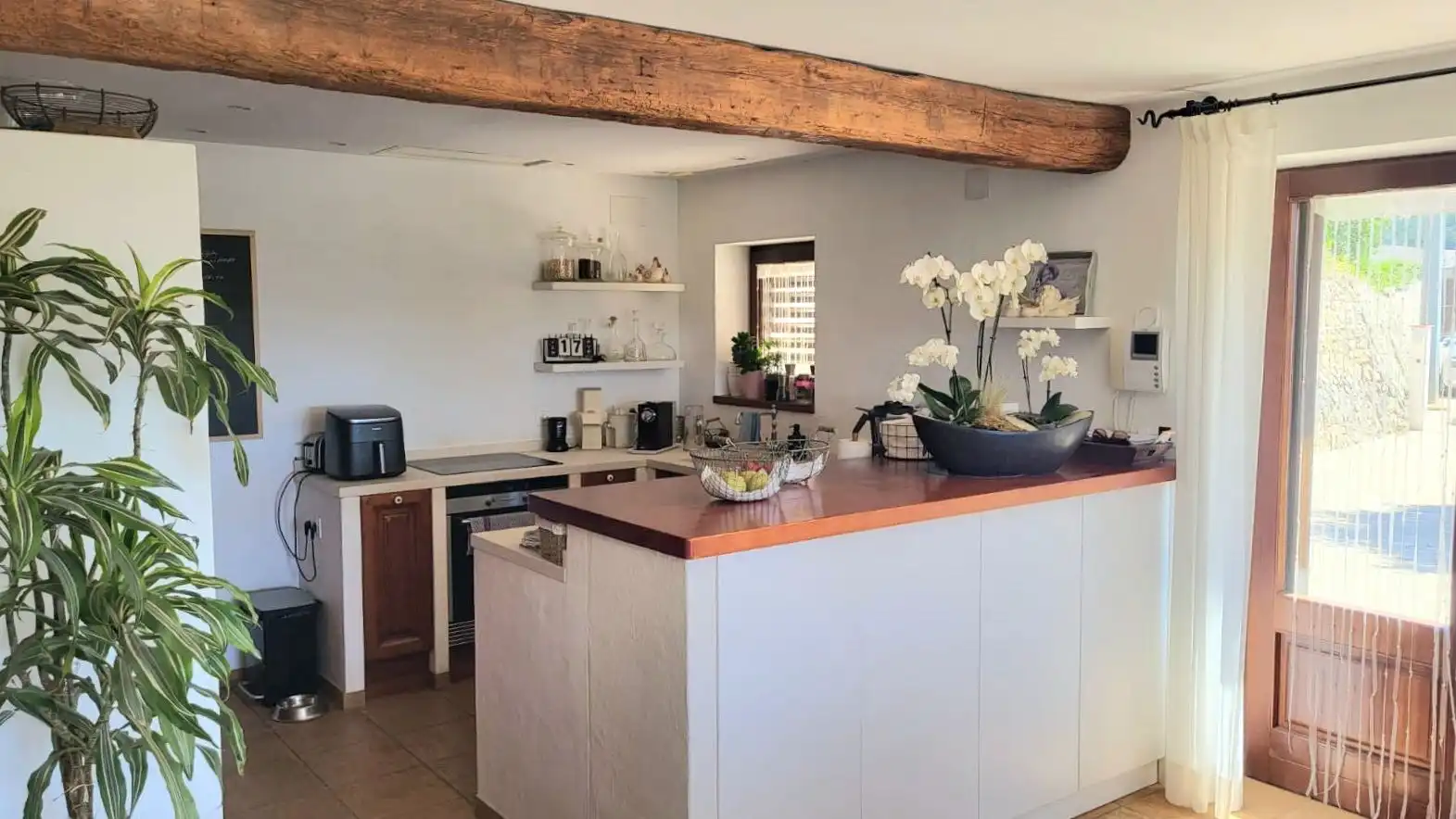 Cocina de Casa o chalet en venta en Benitachell / El Poble Nou de Benitatxell con Aire acondicionado, Calefacción y Jardín privado