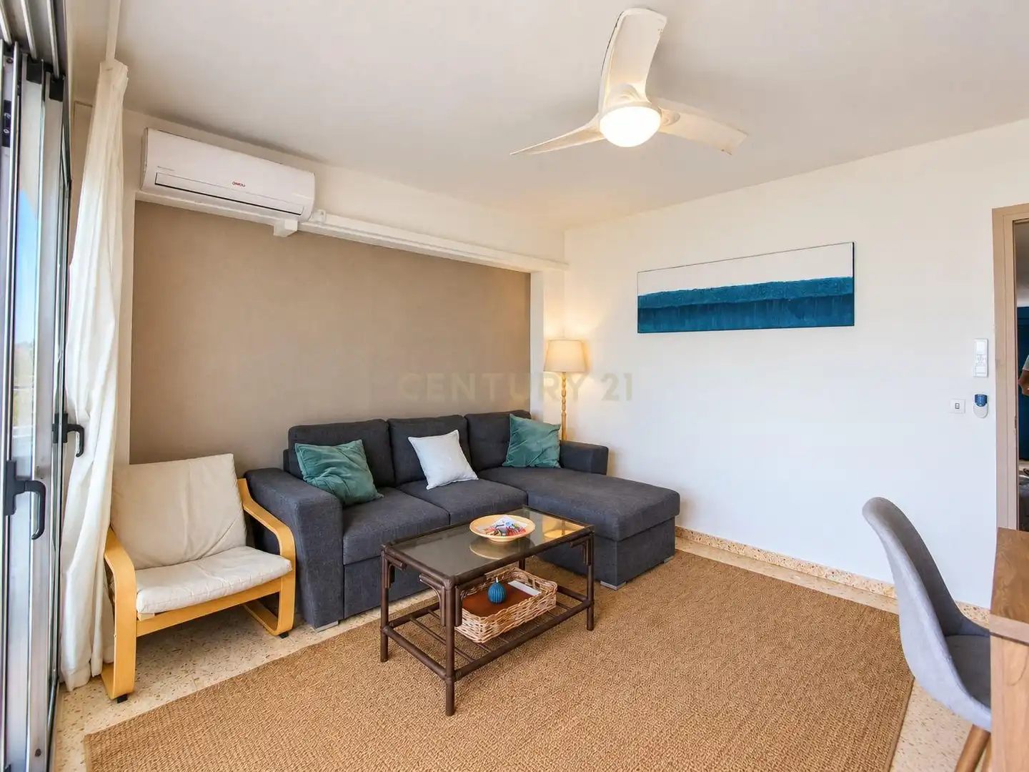 Sala de estar de Apartamento de alquiler en Manzanera - Tosal