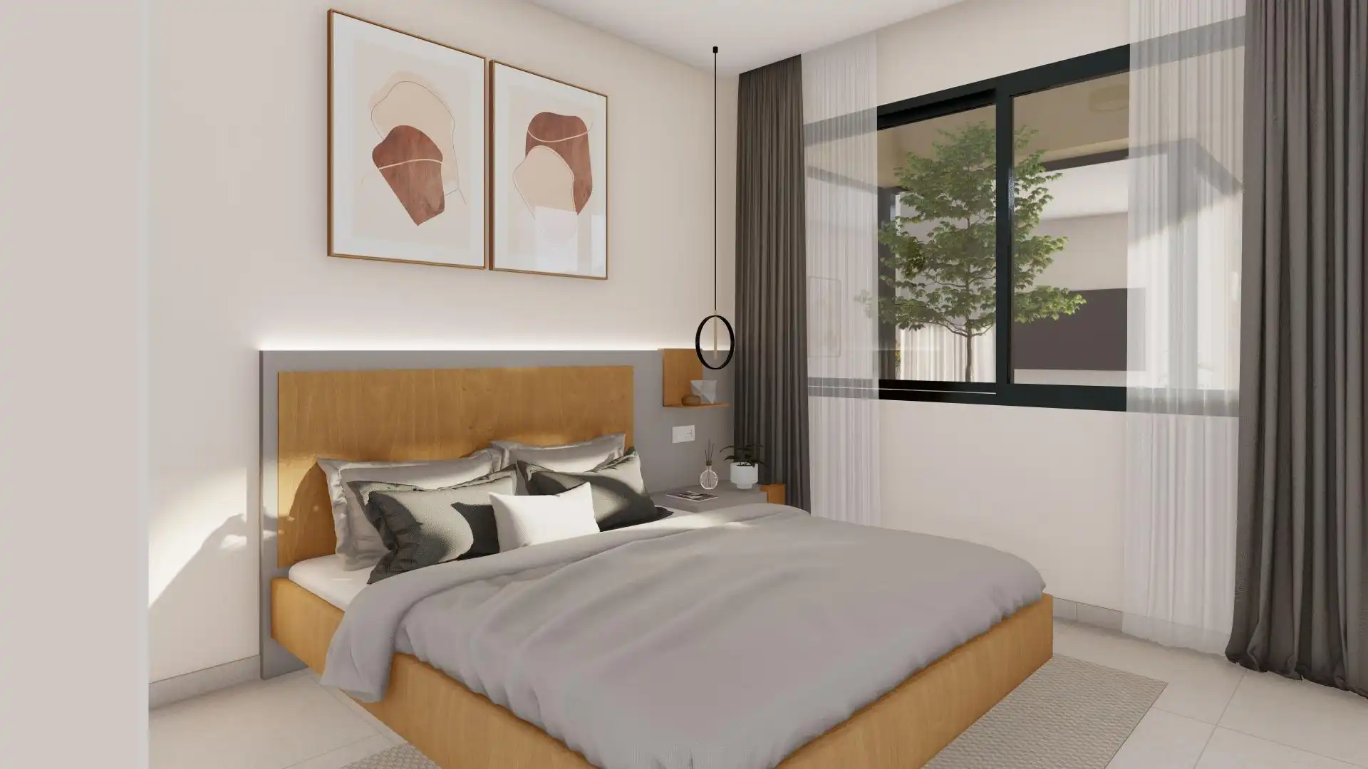 Habitación de Casa o chalet en venta en Murcia con Aire acondicionado, Calefacción y Jardín privado