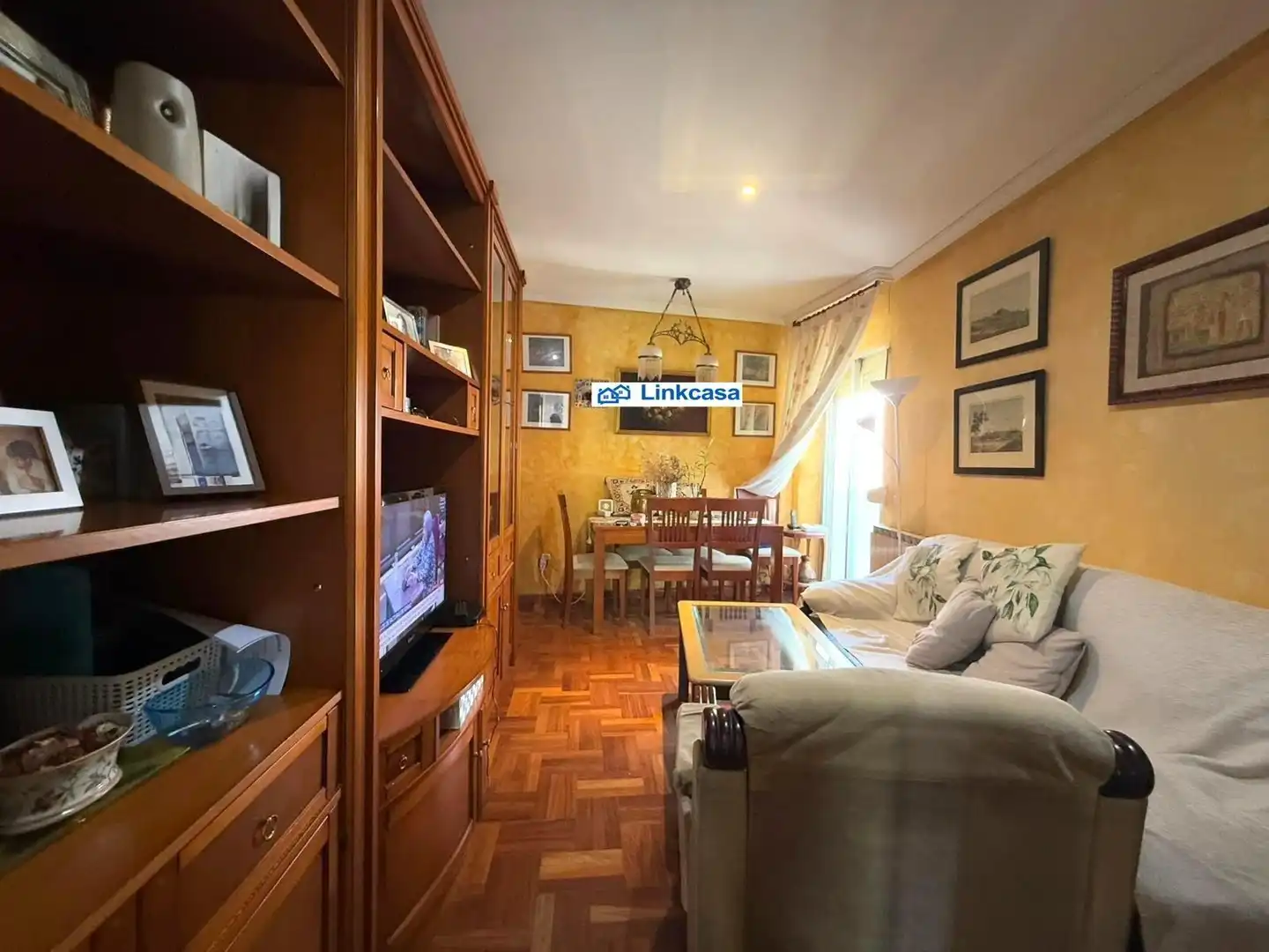 Sala de estar de Piso en venta en Madrid con Calefacción, Terraza y Alarma