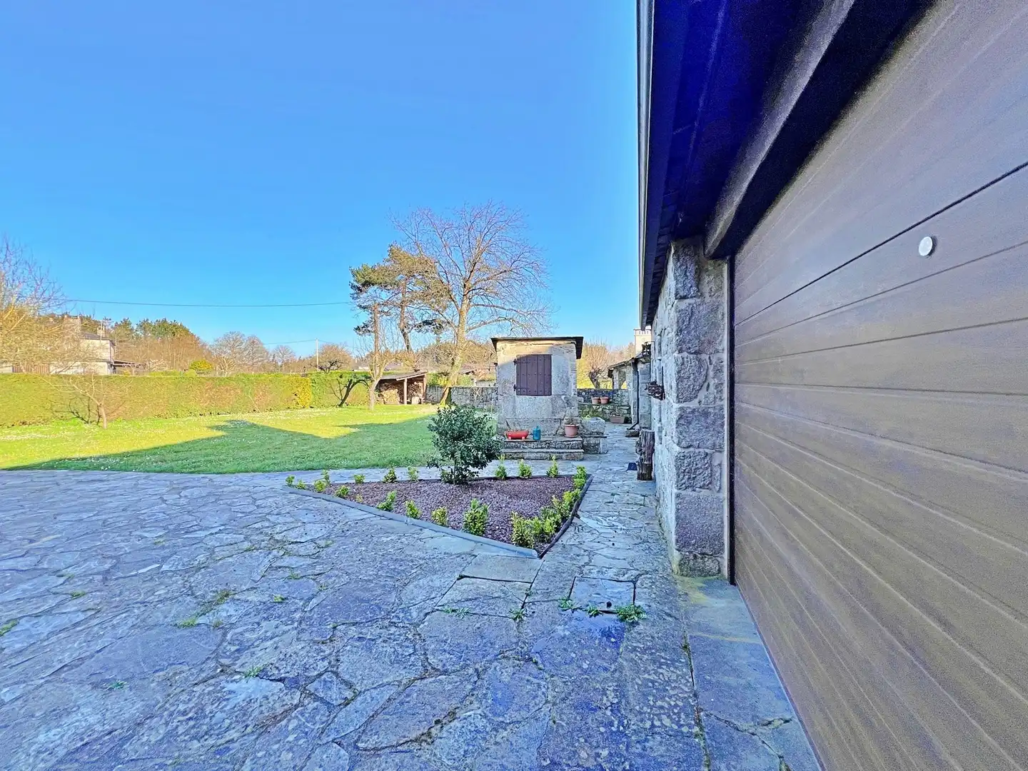 Vista exterior de Casa o chalet de alquiler en Lugo con Calefacción, Jardín privado y Amueblado