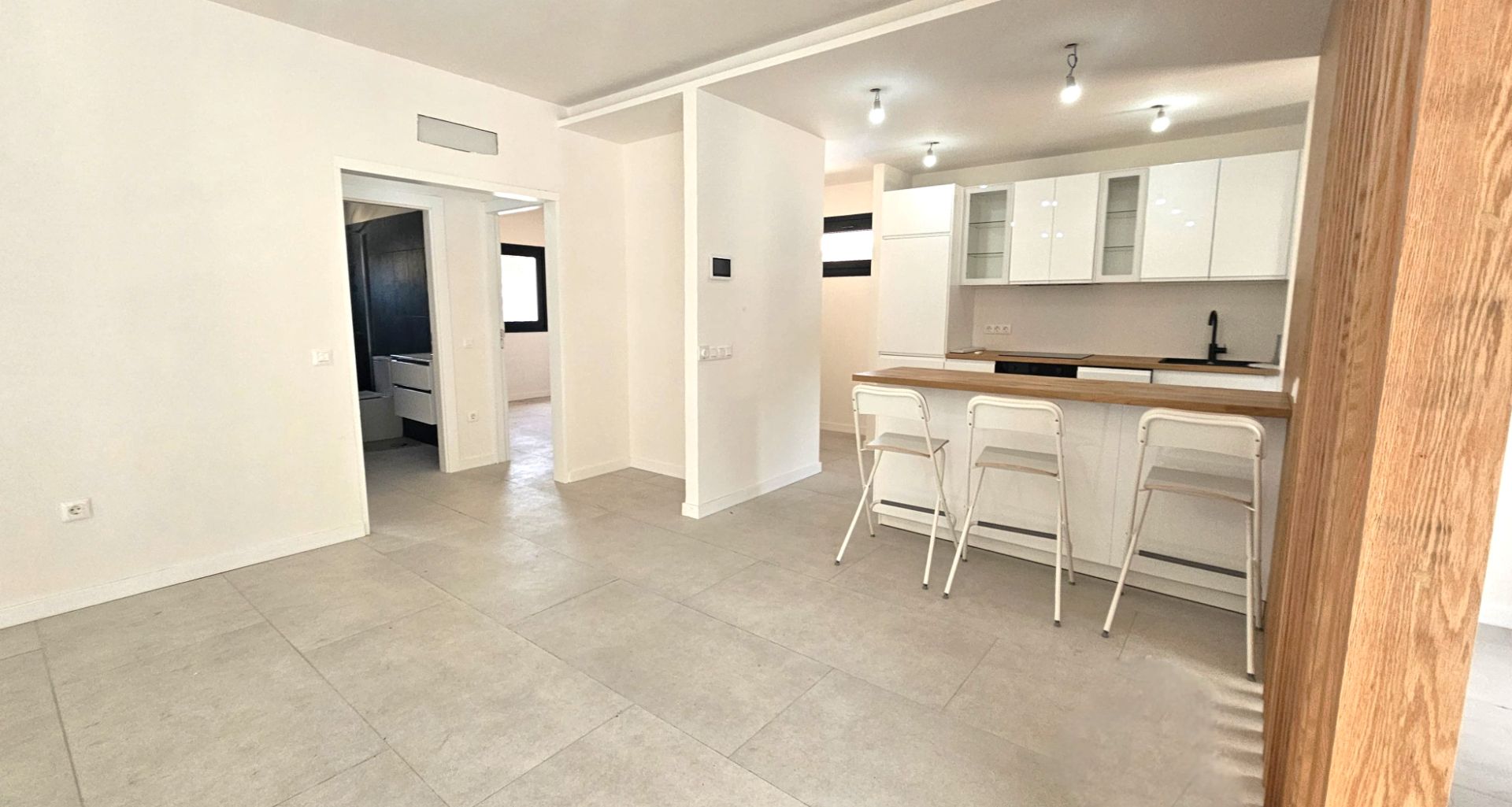 Cuina de Apartament en venda en  Santa Cruz de Tenerife Capital amb Aire condicionat, Forn i Microones