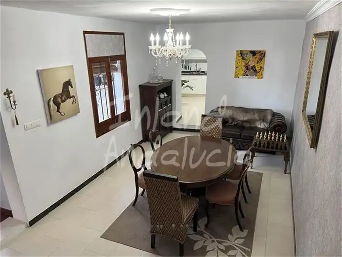 Dining room of Country homes for sale in Alcaudete  with Air Conditioner, Terrace and Swimming Pool