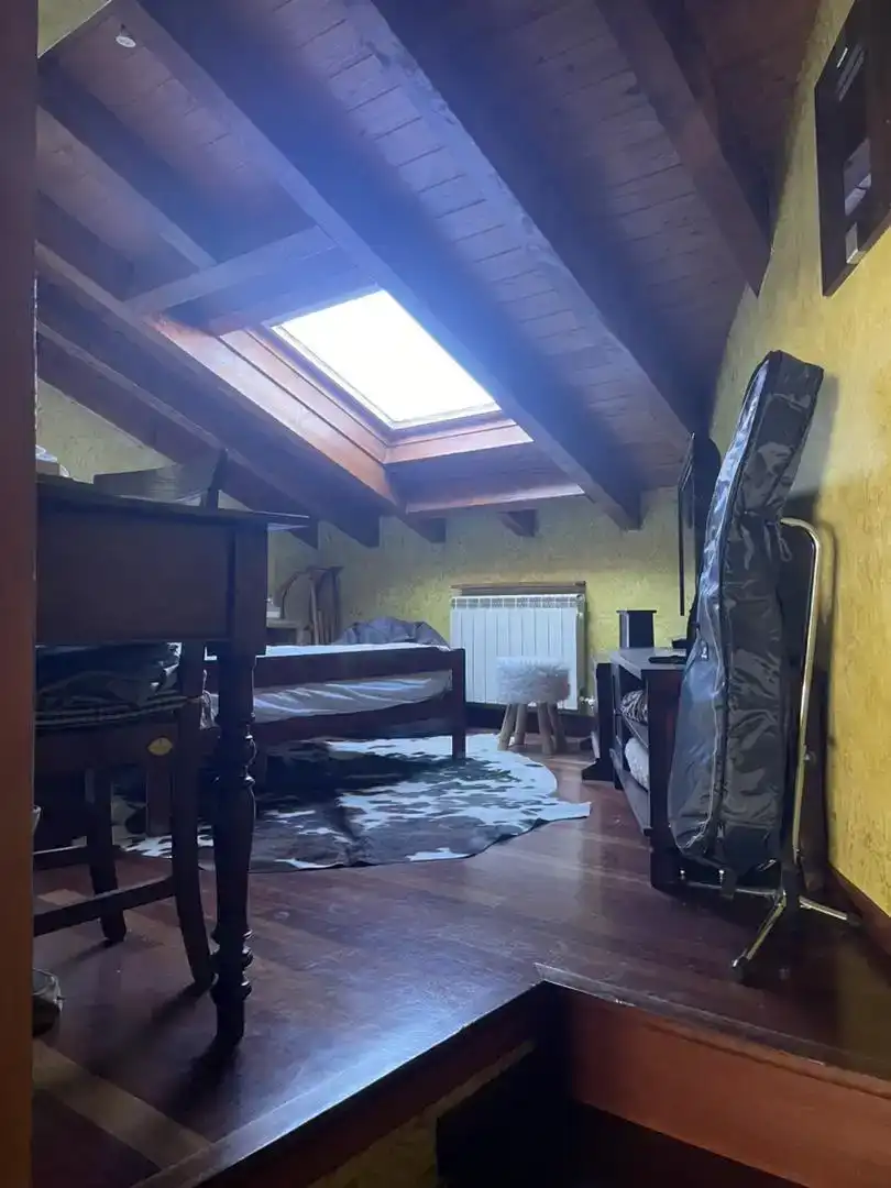 Dormitori de Casa adosada en venda en Prats i Sansor amb Jardí privat, Parquet i Traster