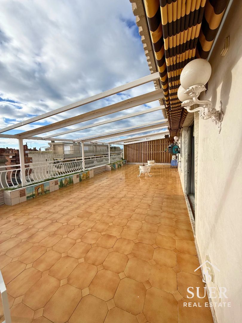 Terrace of Attic to rent in Salou  with Air Conditioner, Heating and Terrace