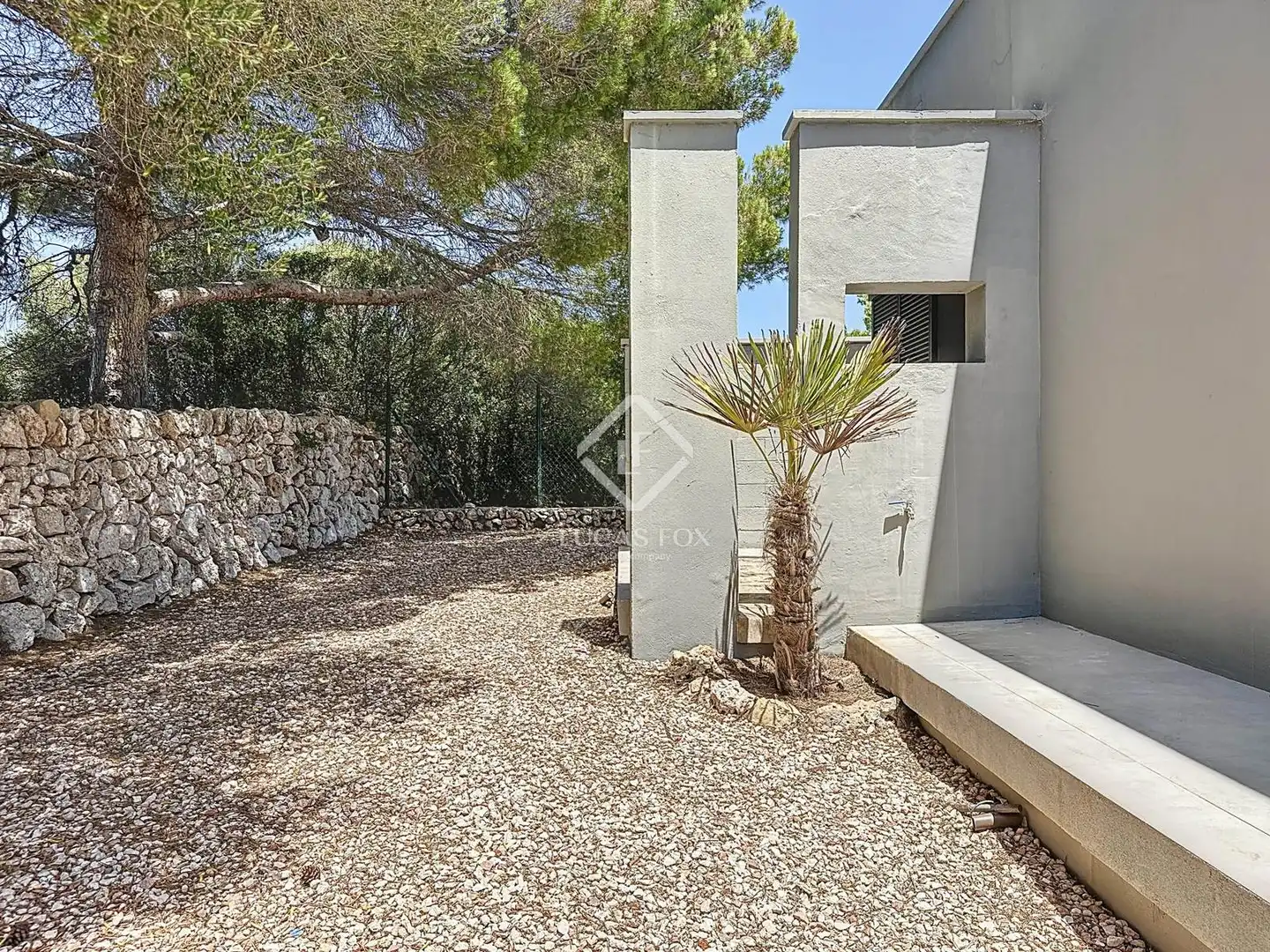 Garden of Houses for sale in Sant Lluís  with Air Conditioner, Heating and Private garden