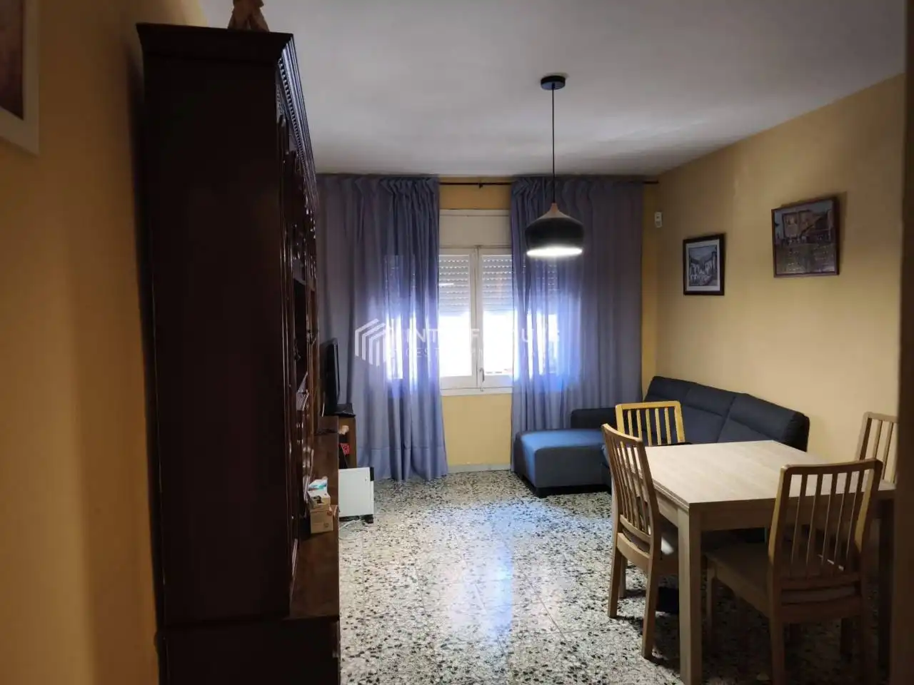 Sala de estar de Piso en venta en Badalona