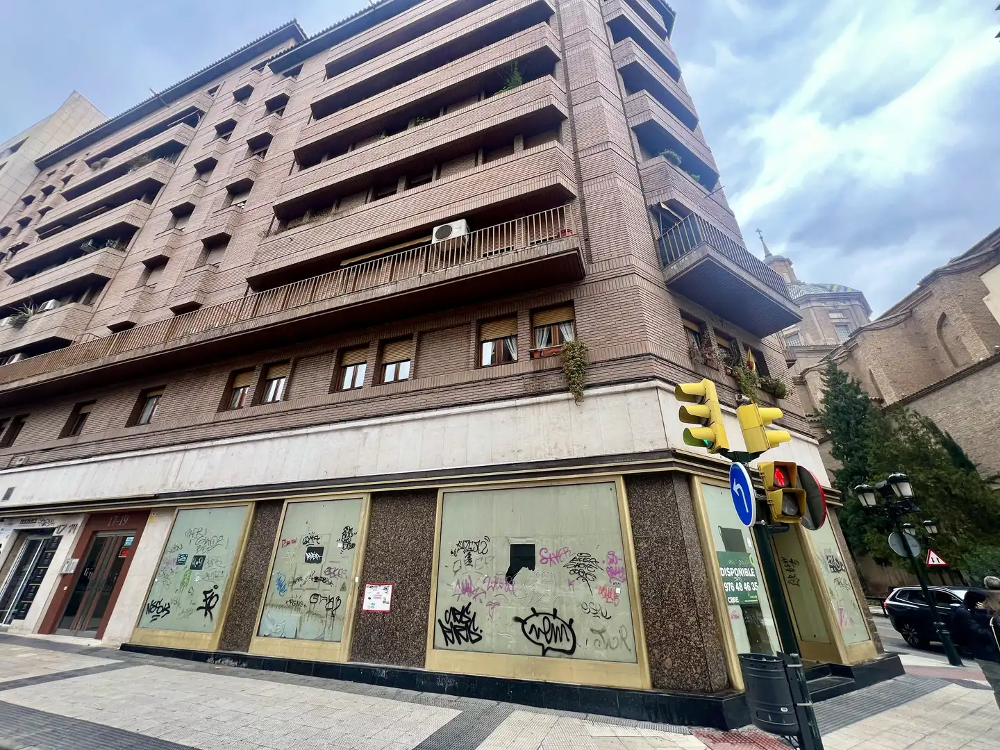 Vista exterior de Local de alquiler en Zaragoza