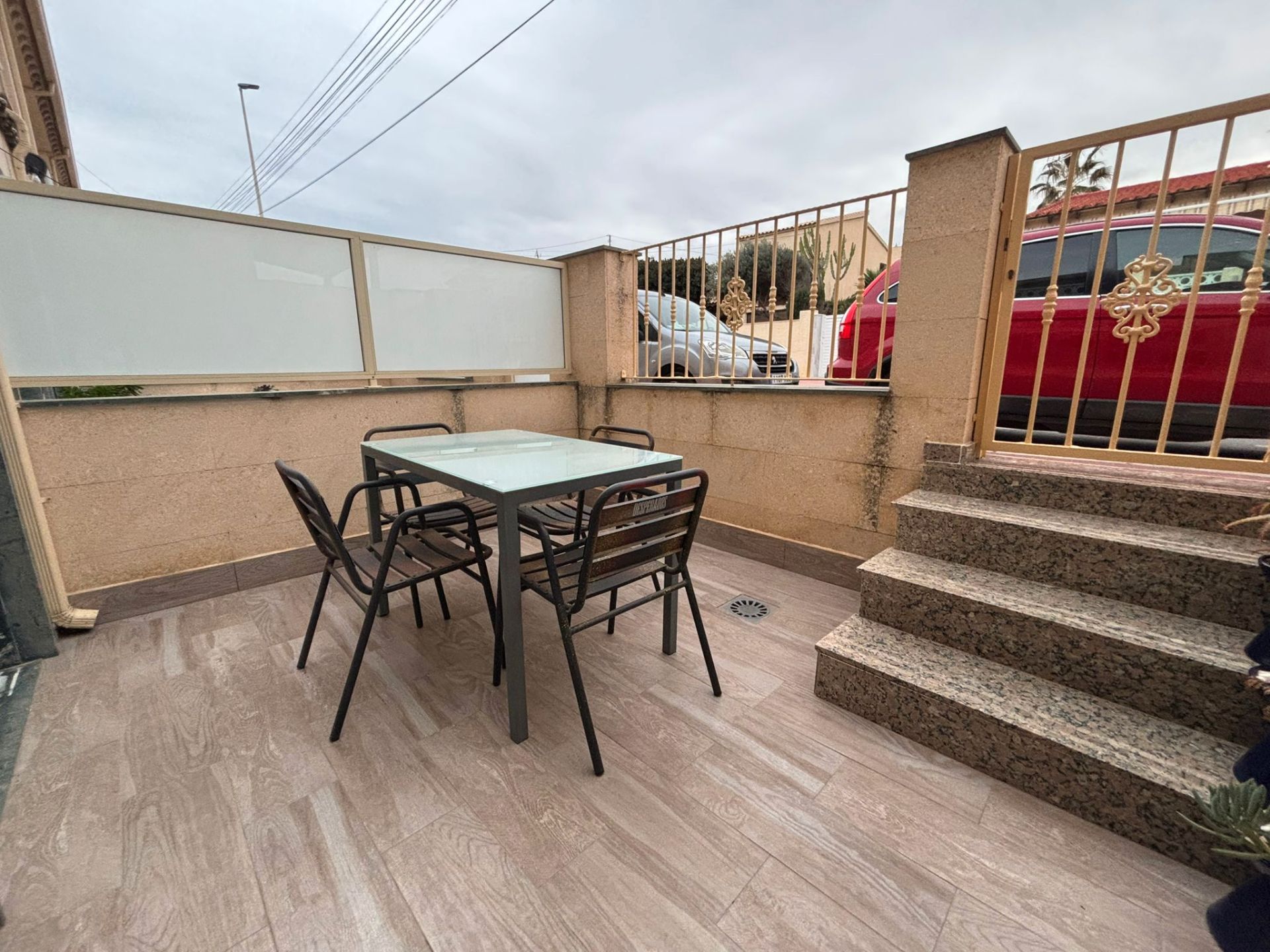Terrace of Single-family semi-detached for sale in Torrevieja  with Air Conditioner, Private garden and Terrace