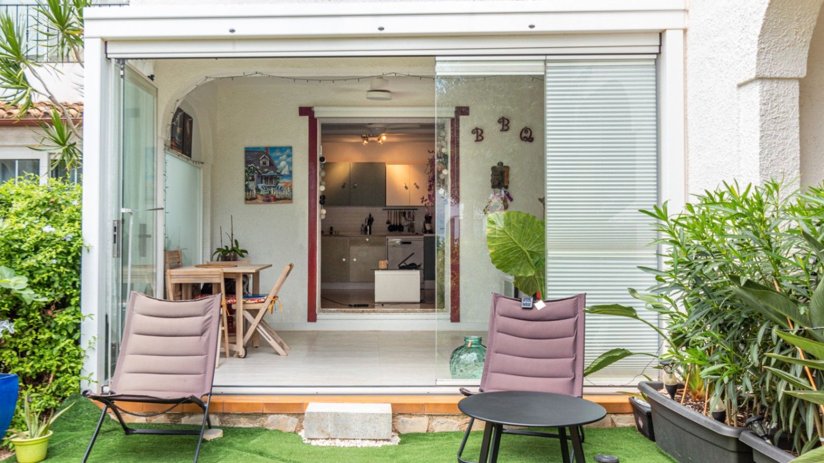 Jardí de Apartament en venda en Dénia amb Jardí privat, Terrassa i Traster