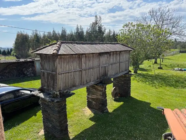 Vista exterior de Casa o xalet de lloguer en Valdoviño amb Moblat, Forn i Rentadora