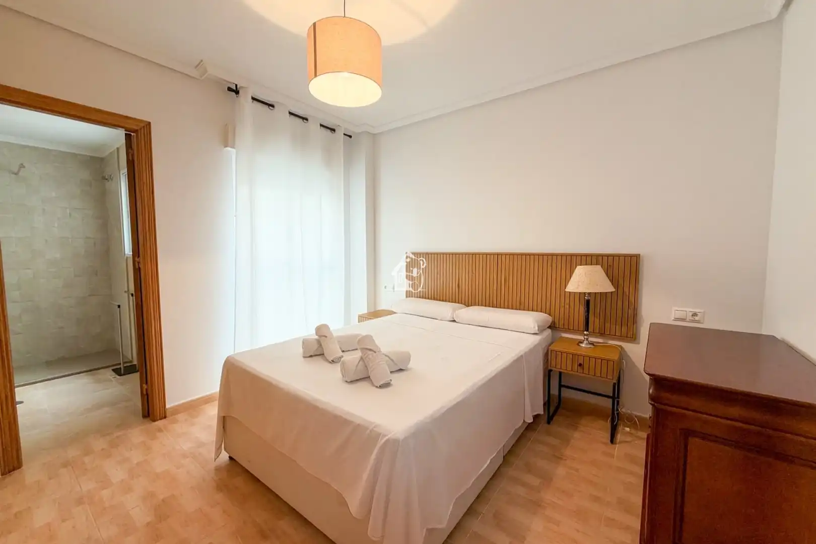 Bedroom of Apartments for rent in Torrevieja  with Air Conditioner, Terrace and Furnished
