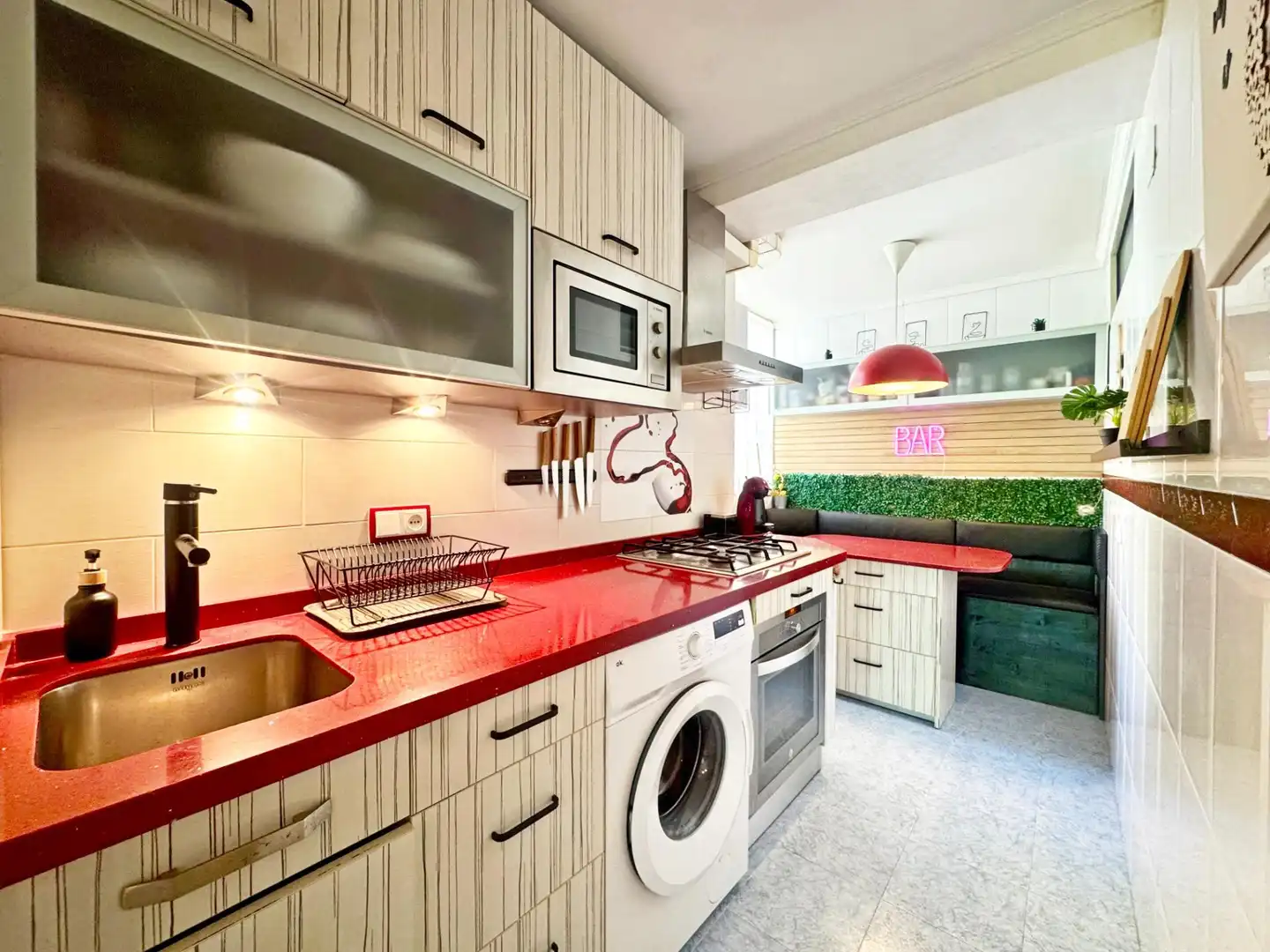Cocina de Piso en venta en Málaga con Aire acondicionado, Terraza y Amueblado