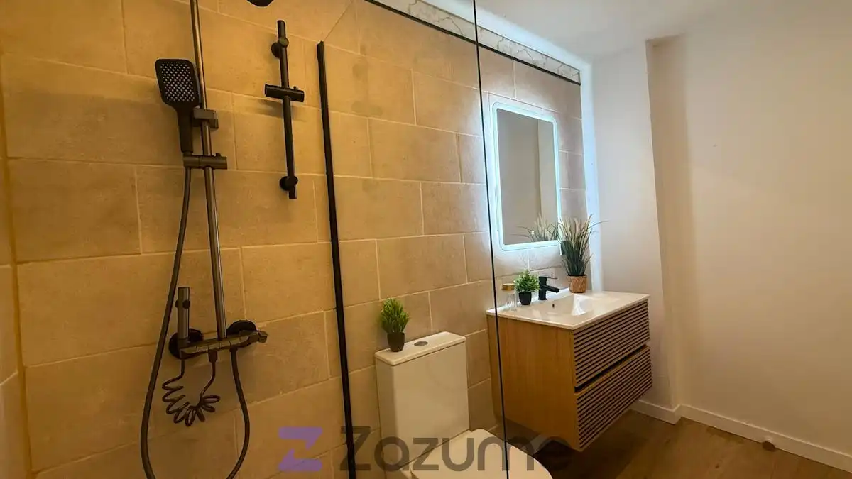 Bathroom of Flat for rent in Murcia  with Terrace, Furnished and Oven