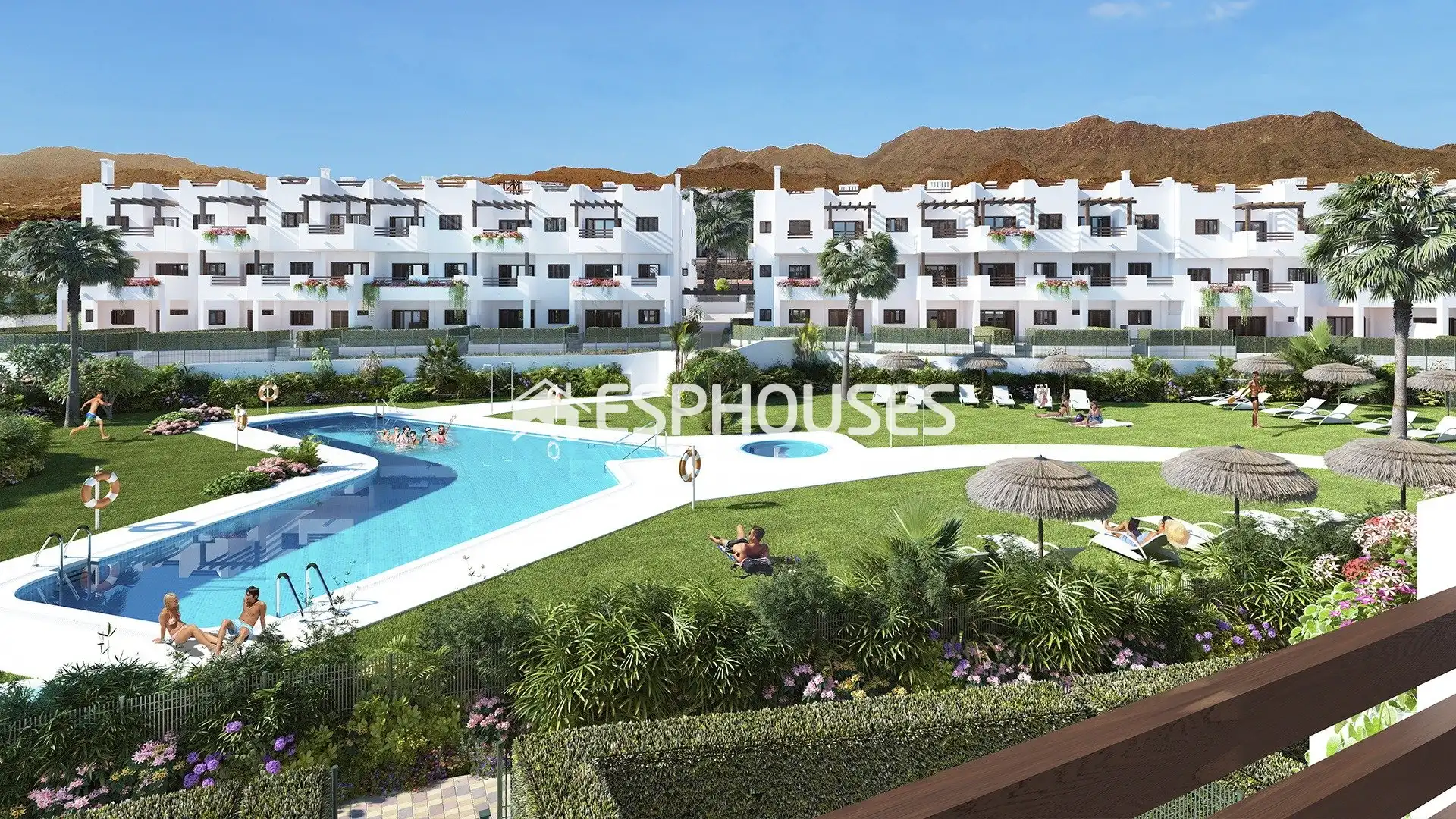 Erdgeschosswohnung mit Terrasse zum Verkauf in San Juan de los Terreros, imagen 8