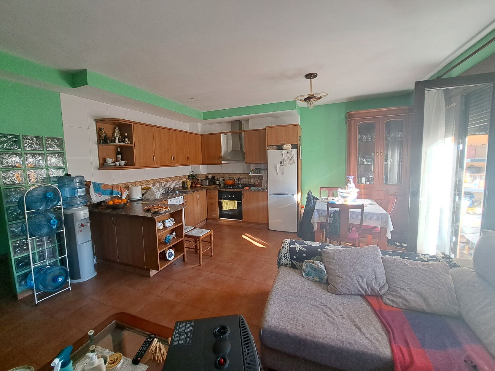 Kitchen of Flat for sale in La Pobla de Tornesa  with Heating, Furnished and Oven
