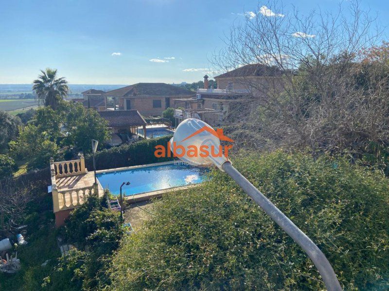 Exterior view of House or chalet for sale in Almodóvar del Río  with Private garden and Swimming Pool