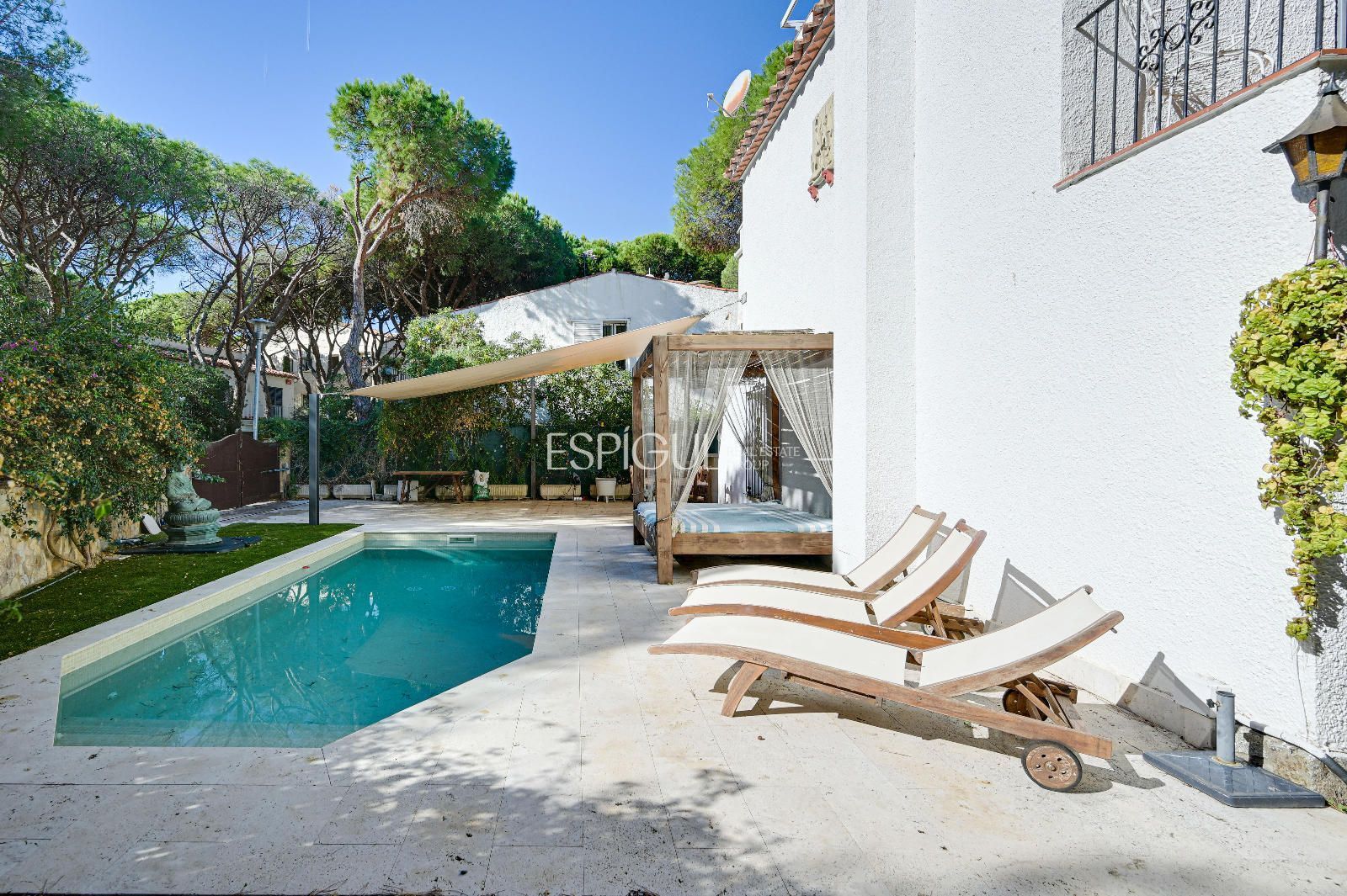 Jardín de Casa o chalet en venta en Castell d'Aro, Platja d'Aro i s'Agaró con Aire acondicionado, Calefacción y Trastero