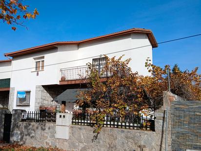 Exterior view of Single-family semi-detached for sale in Alpedrete  with Heating, Private garden and Parquet flooring