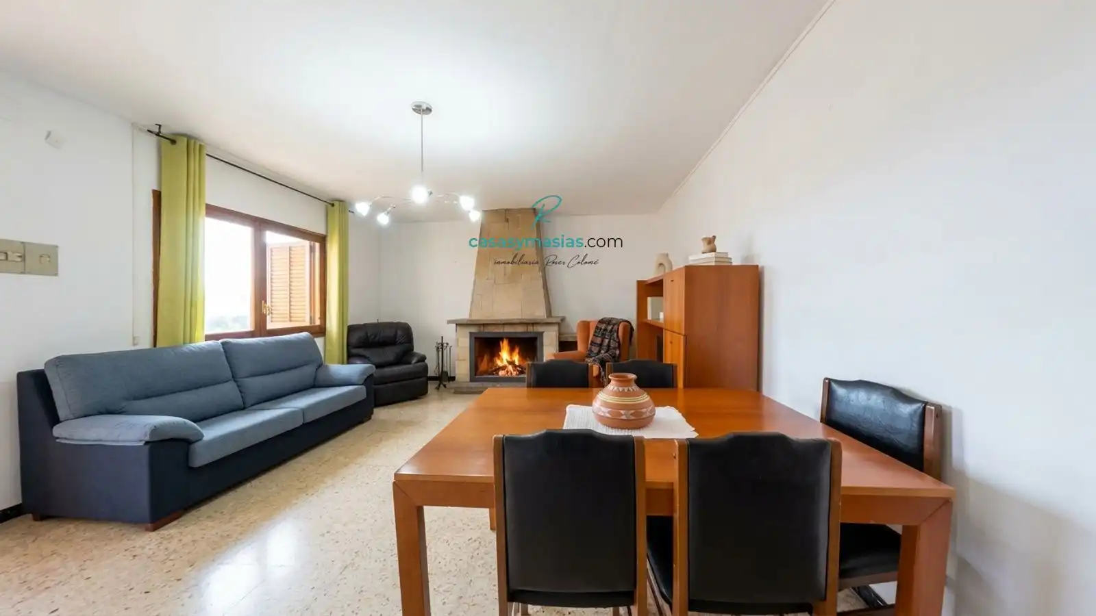 Sala de estar de Finca rústica en venta en Santa Margarida de Montbui con Calefacción, Jardín privado y Terraza