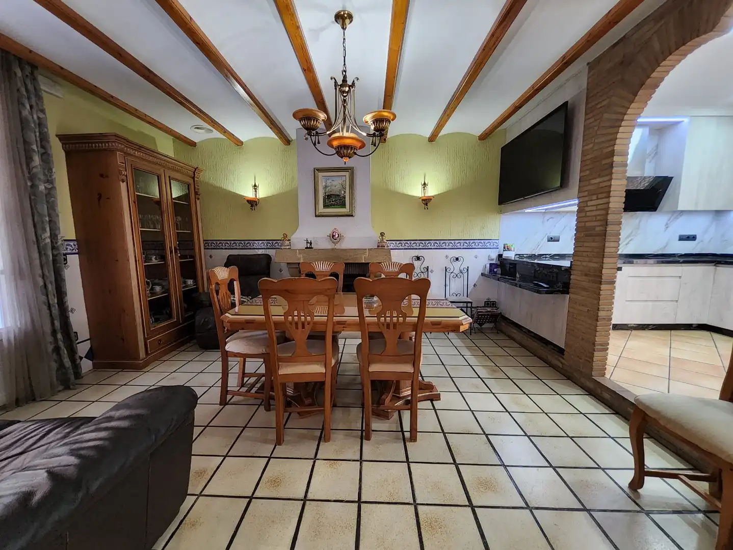 Kitchen of Houses for sale in San Vicente del Raspeig / Sant Vicent del Raspeig  with Storage room, Swimming Pool and Community pool