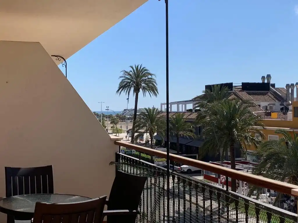 Balcony of Apartments for rent in Dénia  with Air Conditioner, Terrace and Furnished