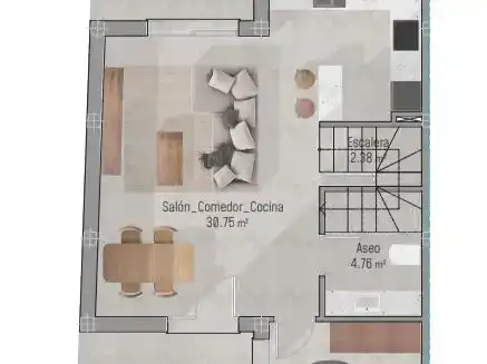 Flat for sale in Vera Ciudad
