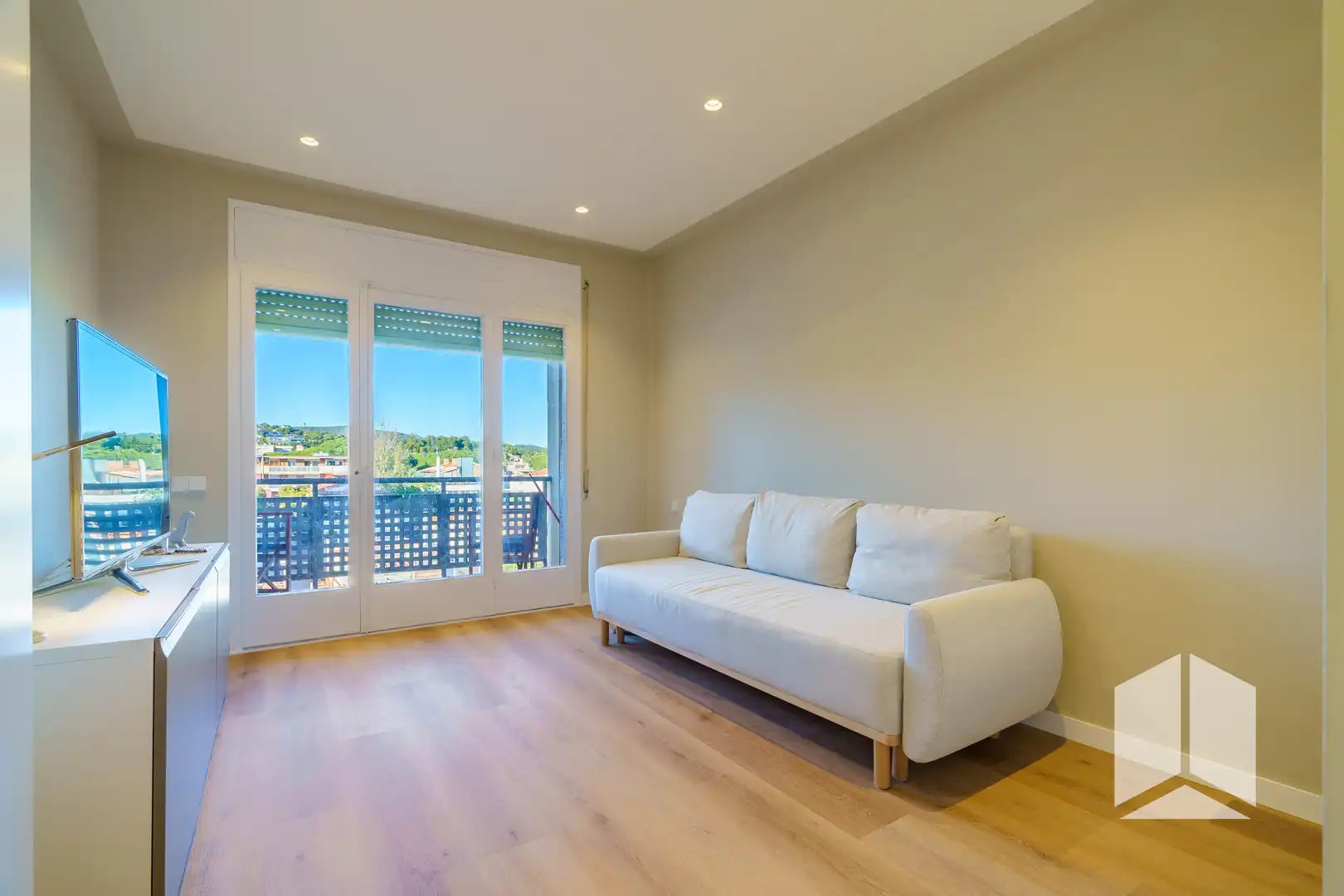 Living room of Lofts for sale in Castelldefels  with Air Conditioner and Balcony