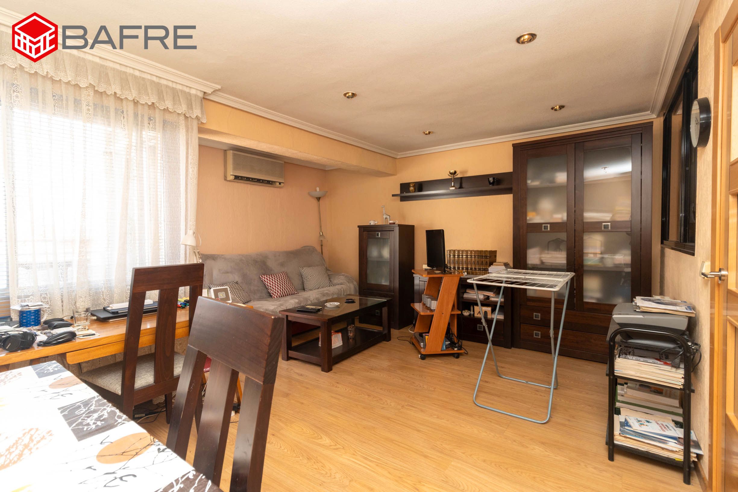 Living room of Flat for sale in  Madrid Capital  with Air Conditioner, Heating and Terrace