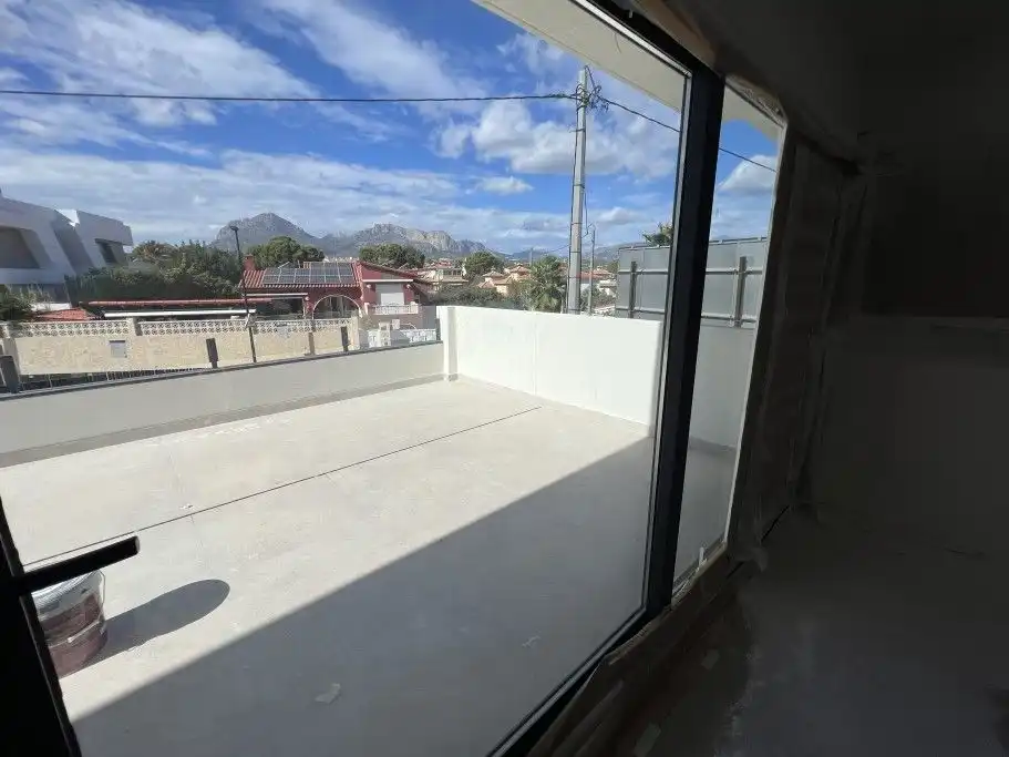 Terraza de Casa o chalet en venta en L'Alfàs del Pi con Aire acondicionado, Calefacción y Jardín privado