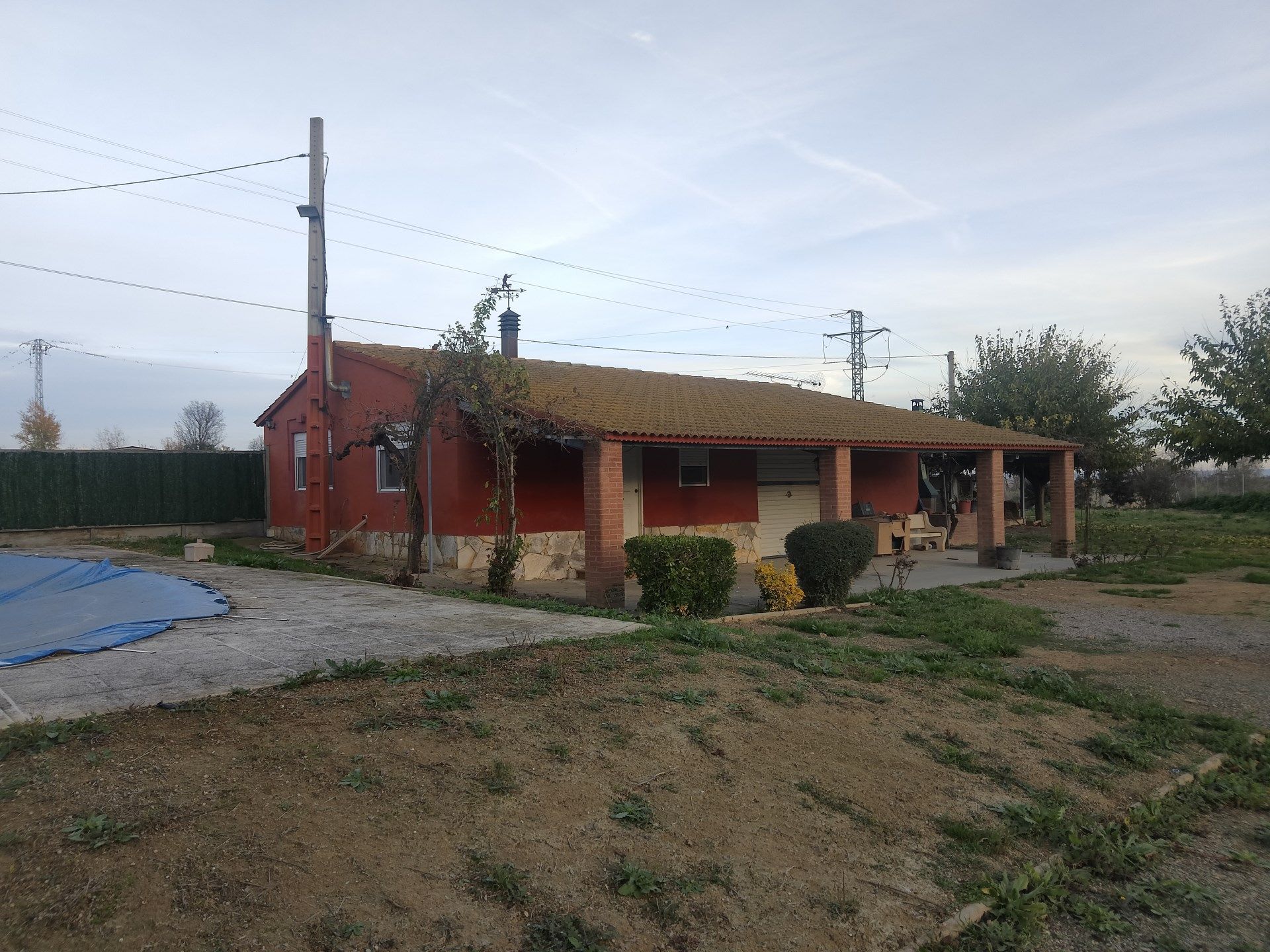 Exterior view of Country house for sale in Binéfar  with Air Conditioner, Terrace and Storage room