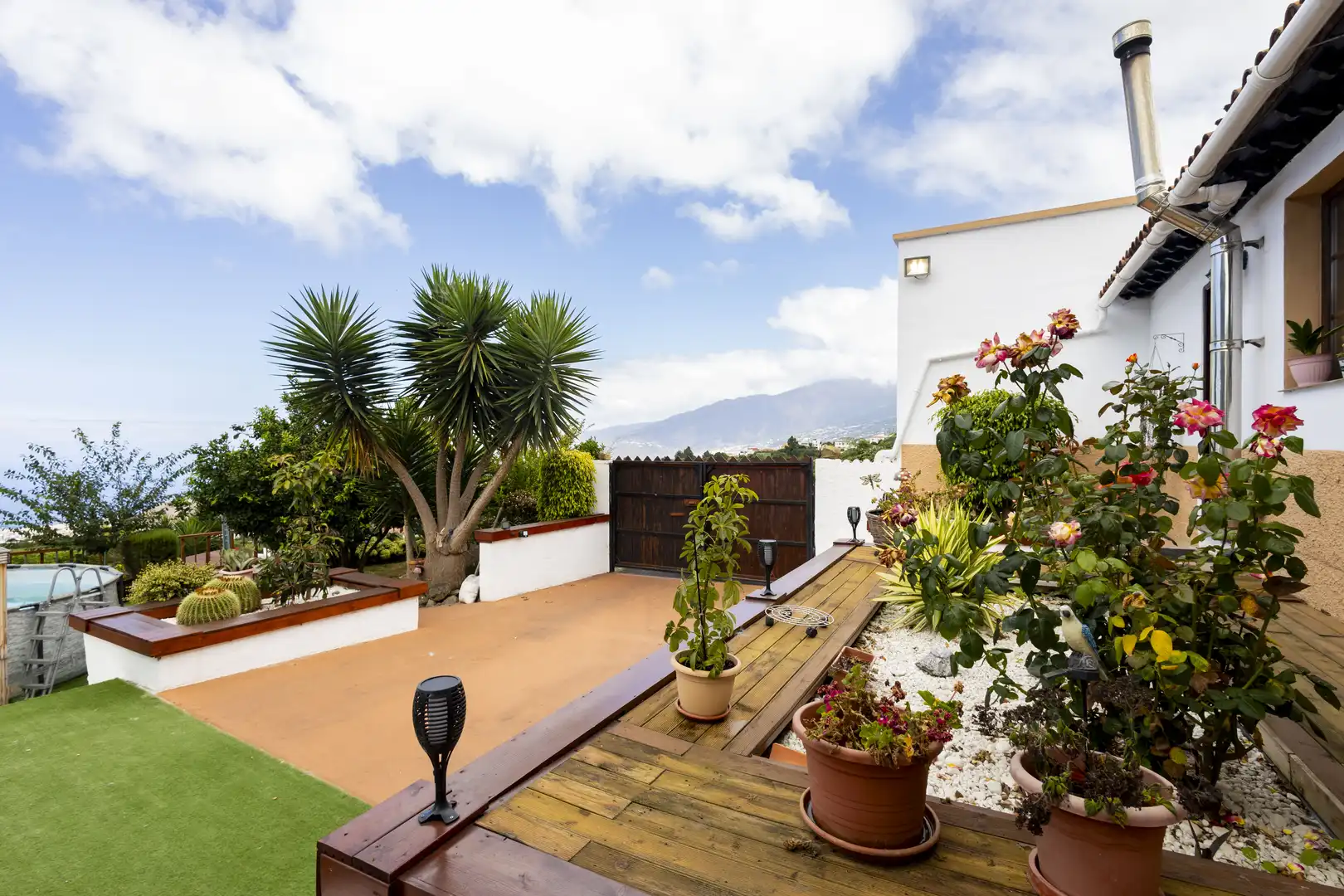 Terrace of Houses for sale in Los Realejos  with Private garden, Terrace and Storage room