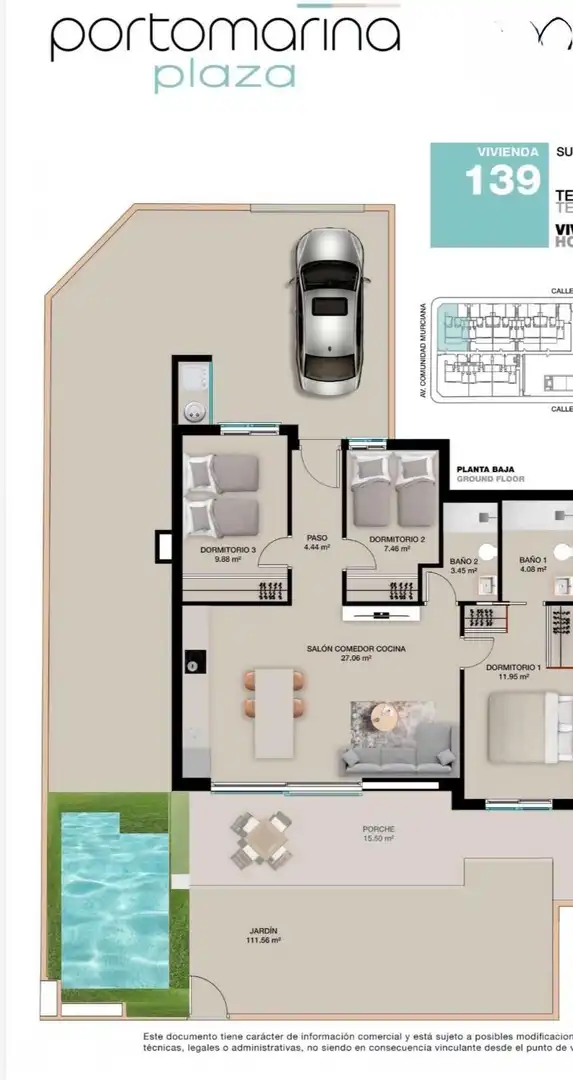 Bungalow avec piscine à vendre à GALEON, imagen 22