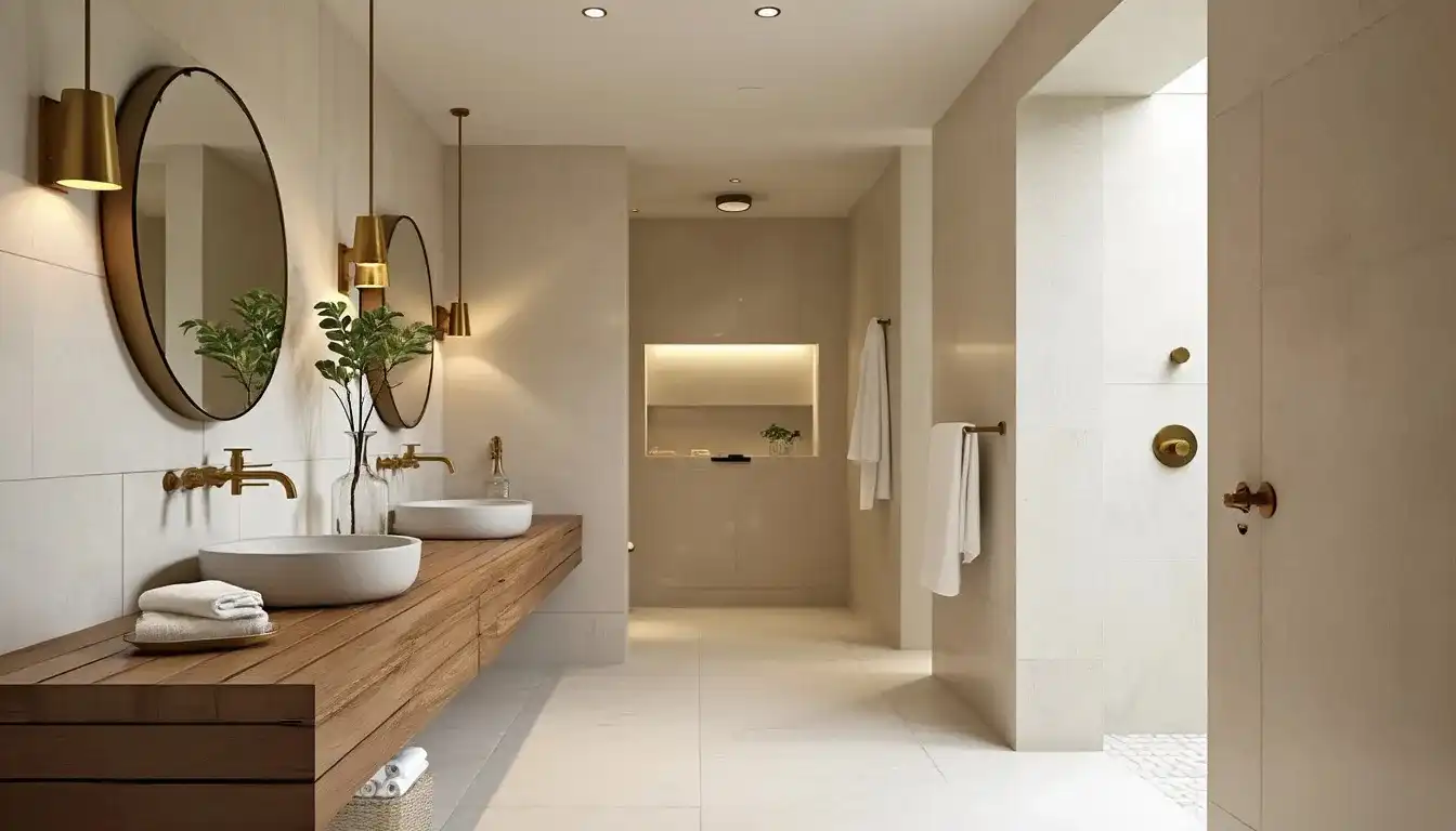 Bathroom of Houses for sale in Villanueva de la Cañada
