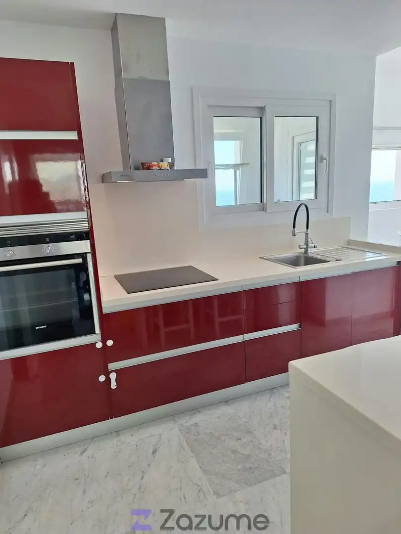 Küche von Wohnung zur Miete in Benidorm mit Klimaanlage, Terrasse und Schwimmbad