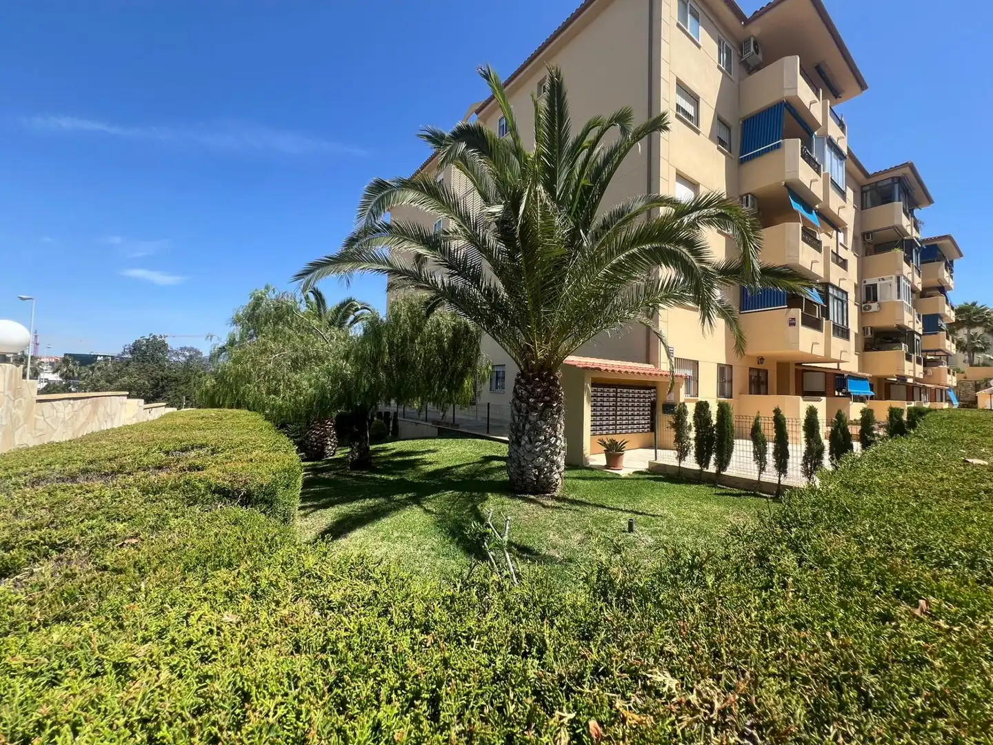 Exterior view of Apartments for sale in Mijas  with Private garden, Storage room and Alarm
