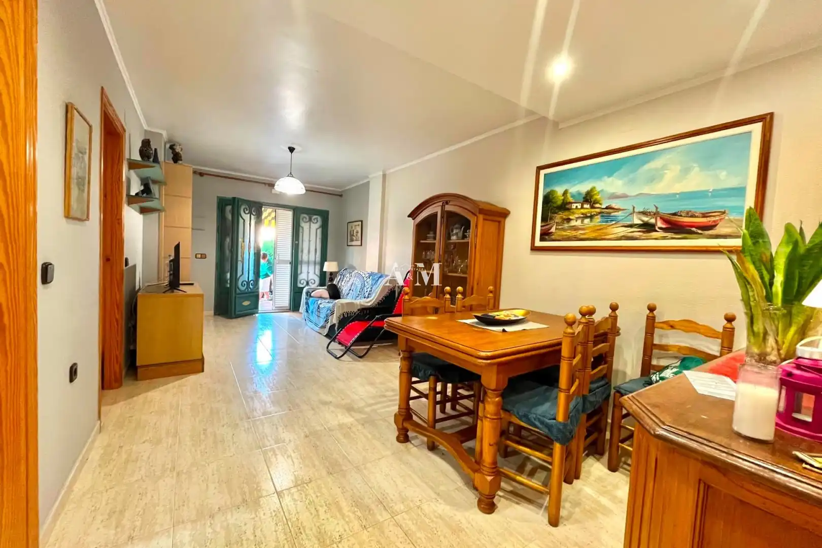 Sala de estar de Planta baja de alquiler en Orihuela con Jardín privado, Terraza y Amueblado