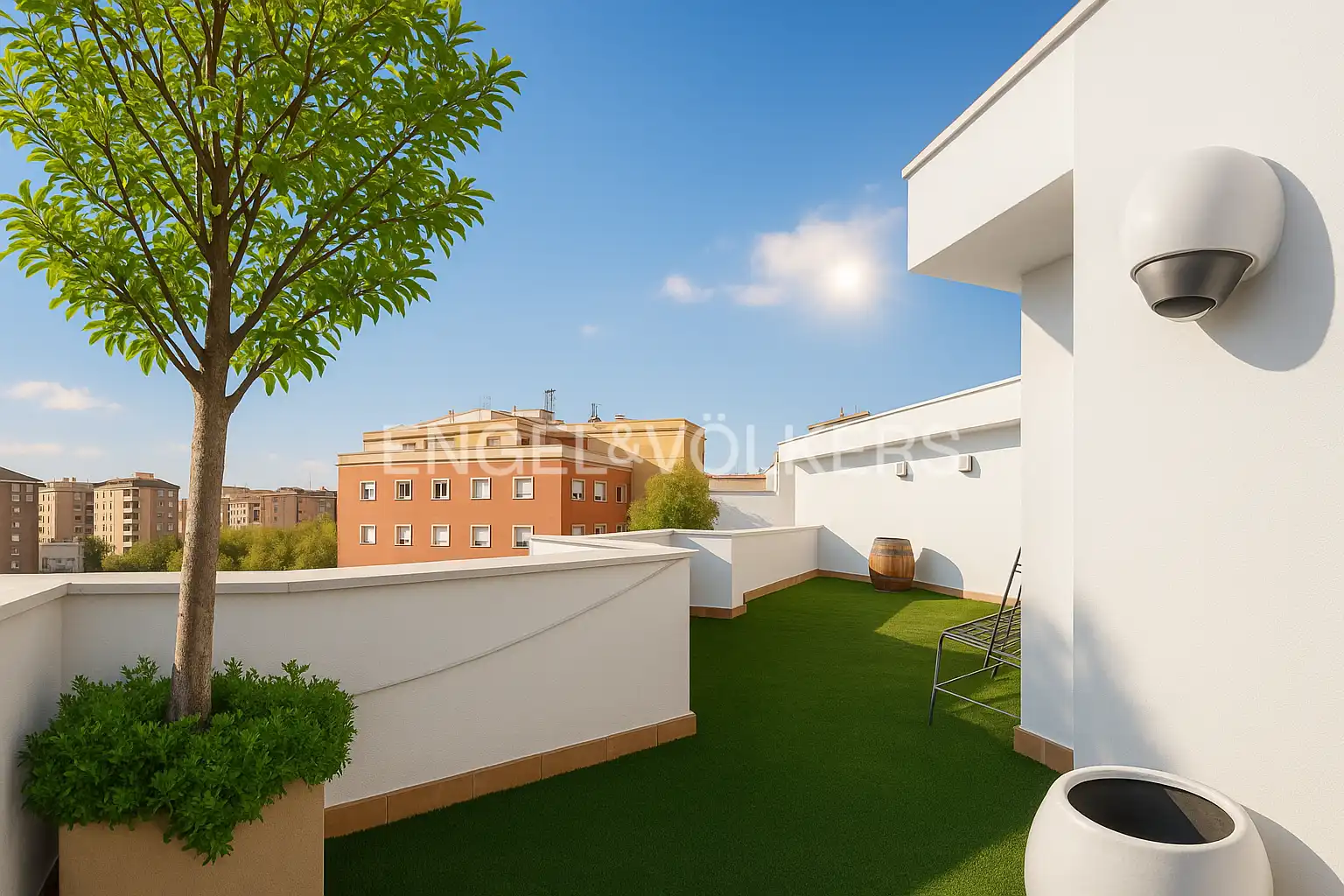 Terraza de Ático en venta en  Barcelona Capital con Calefacción, Terraza y Balcón