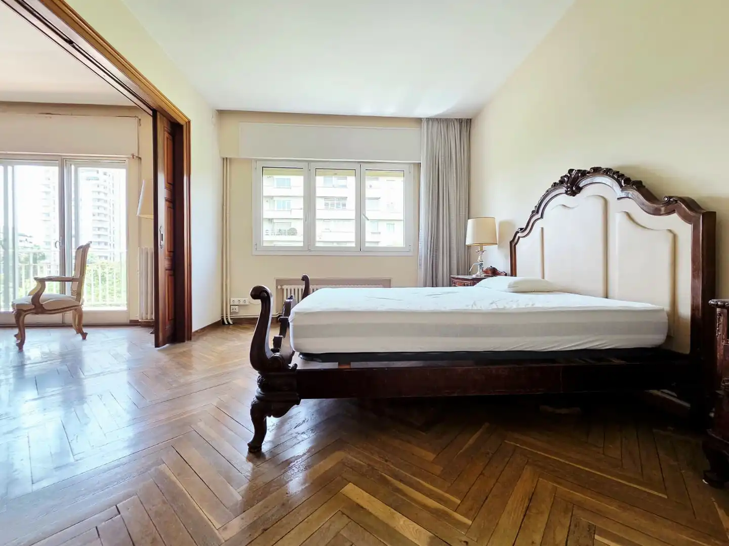 Bedroom of Flat for sale in Barcelona  with Air Conditioner, Heating and Parquet flooring